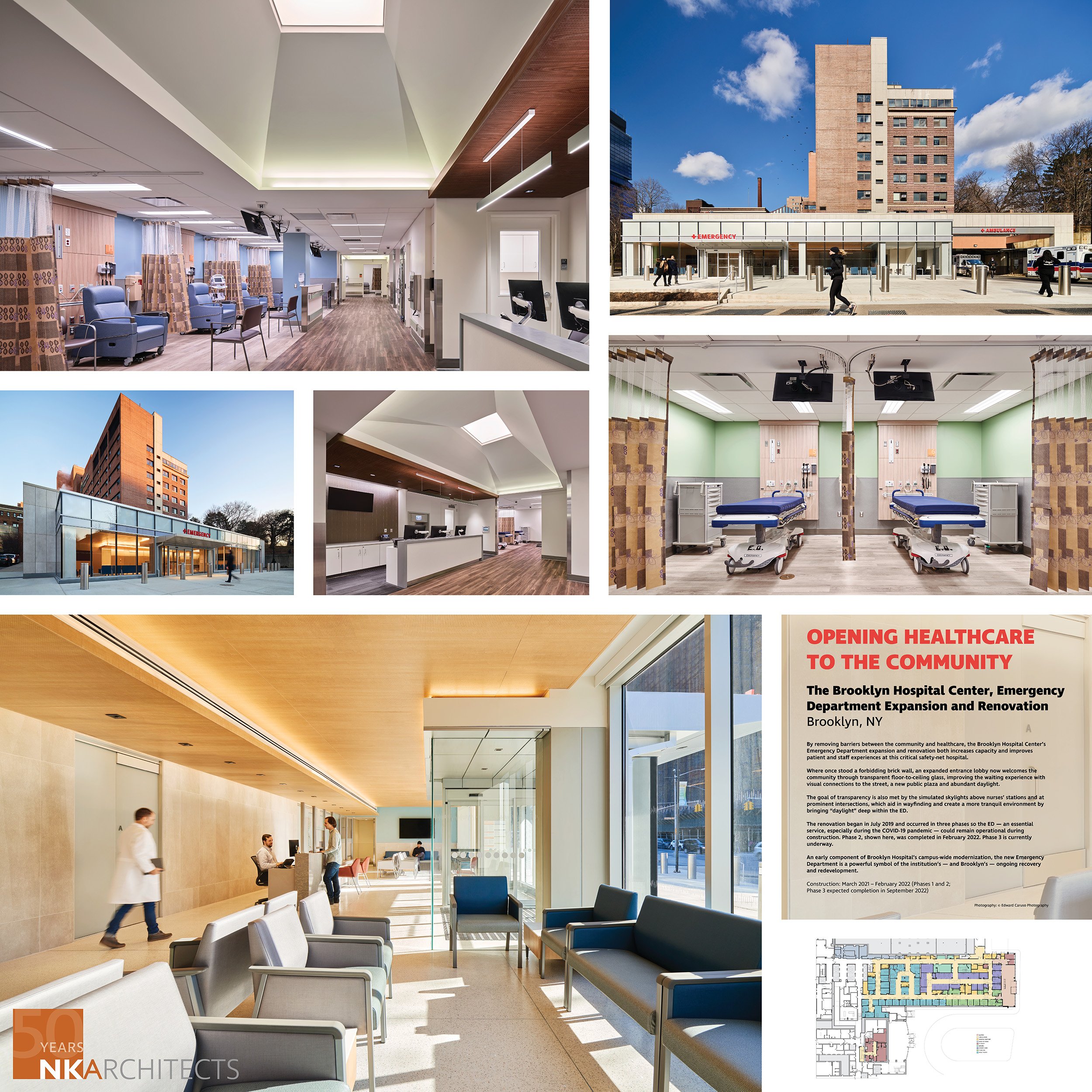 Brooklyn Hospital ED Wins AIA Newark &amp; Suburban Design Award