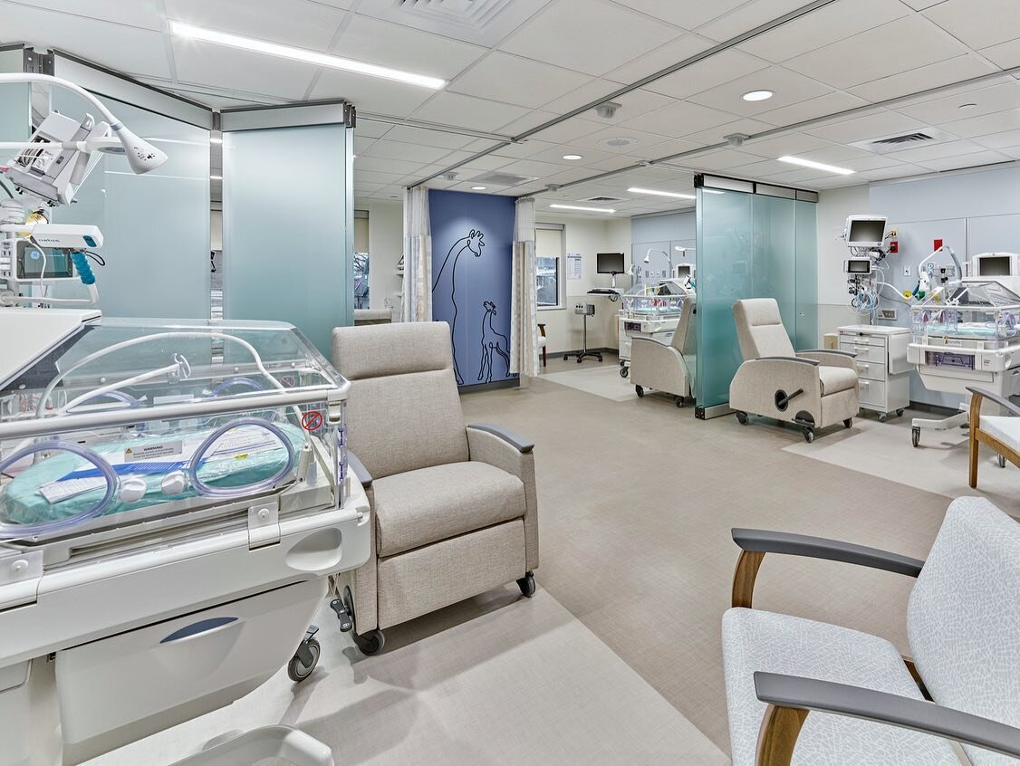 The St. Luke's University Health Network Women &amp; Babies Pavilion is now complete and successfully delivering babies! The hospital currently features a new Labor, Delivery, and Recovery, C-Section Suites, Postpartum, NICU, and other treatment spac