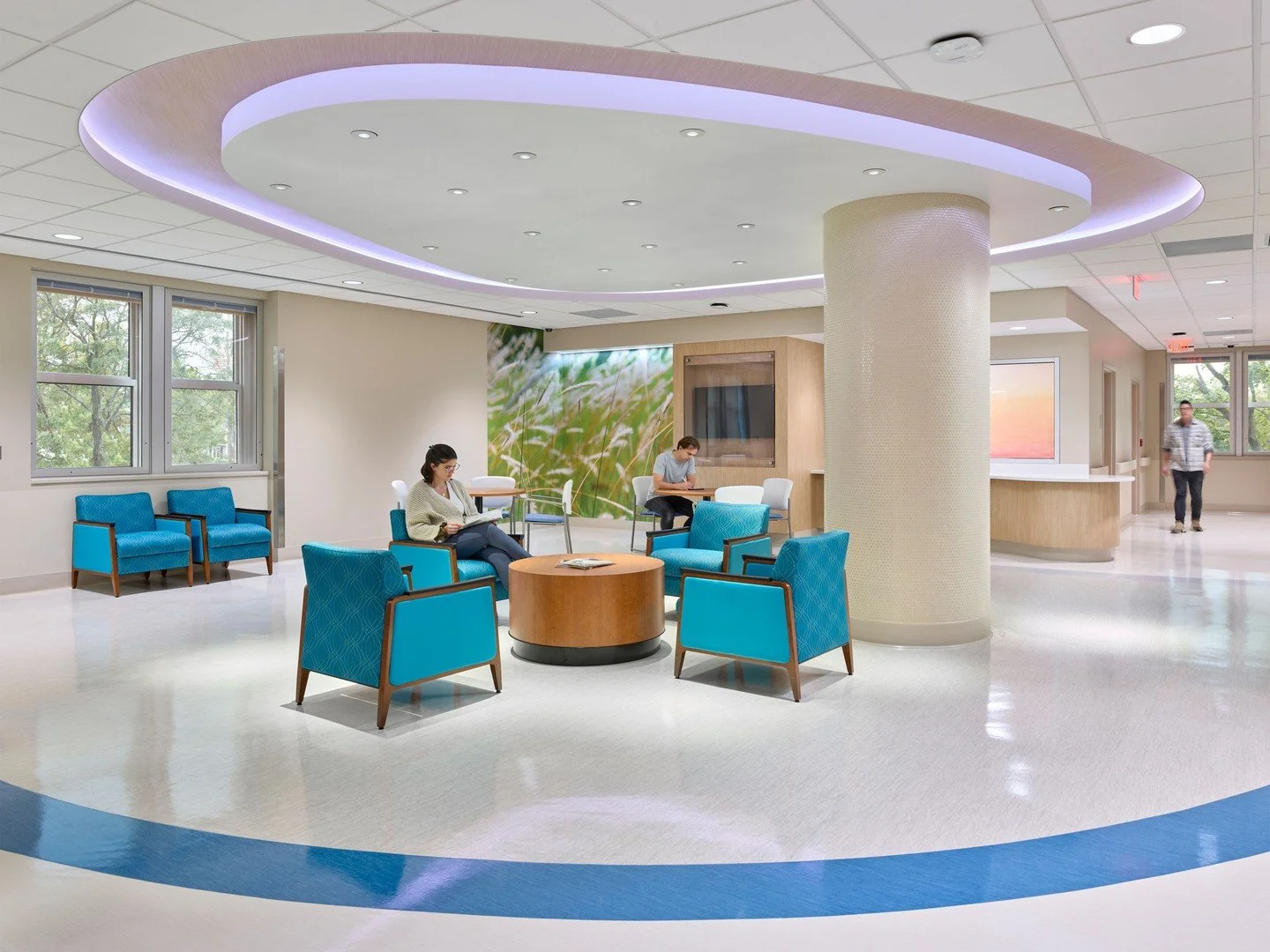 In recognition of Mental Health Awareness Month, we reflect on the role thoughtful design plays in supporting behavioral health and wellness.

At NK Architects, our healthcare practice is committed to creating environments that promote dignity, safet