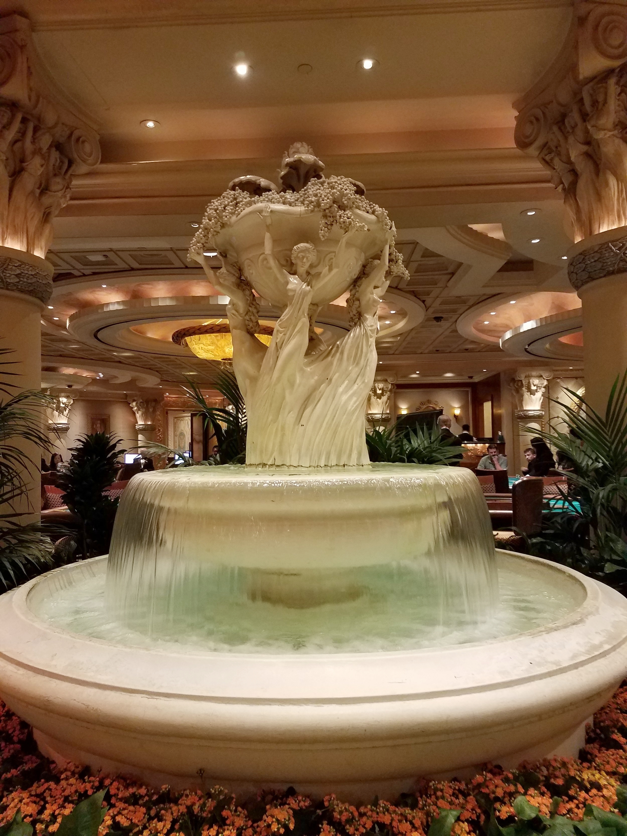 fountain caesars palace