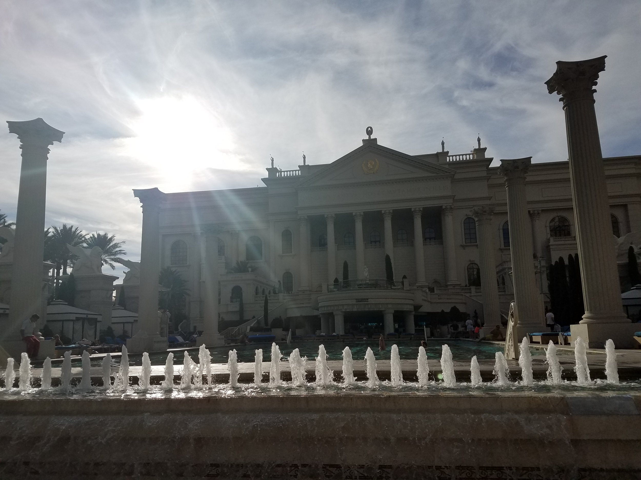 second pool caesars palace