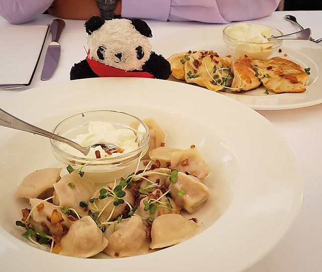 #pierogi aka #polish #dumplings from @ogniskorestaurant π€€π₯π€€π₯π€€π₯π€€π₯π€€
.
.
I went last summer to have their pre-theatre menu, but was sad that it didn't include pierogies. How could I not have pierogies at a polish restaurant??? So I had to eat my 2 course meal slowly until it hit the time that I was allowed to order from the a la carte menu, only that that I could have a plate of these beauties π the restaurant itself is also very pretty, and if you can get a seat outdoors on the terrace!
.
.
#thegreedypanda #thegreedypanda_london #food #foodpics #picoftheday #foodreview #foodbloggers #foodheaven #london #londonfoods #londonfoodbloggers #londonfoodie #eater #buzzfeast #igerslondon #eeeeats #thisislondon #tastelondon #eatfamous #forkyea #cameraeatsfirst #eathotdinners #ognisko #kensington