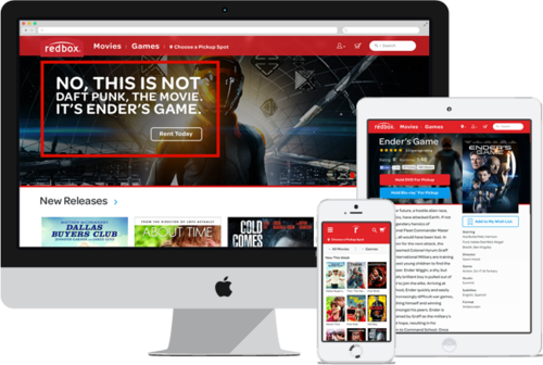 Redbox.com Redesign