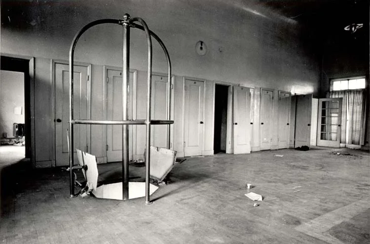 Fire Pole in Station 1 Dorm.jpg