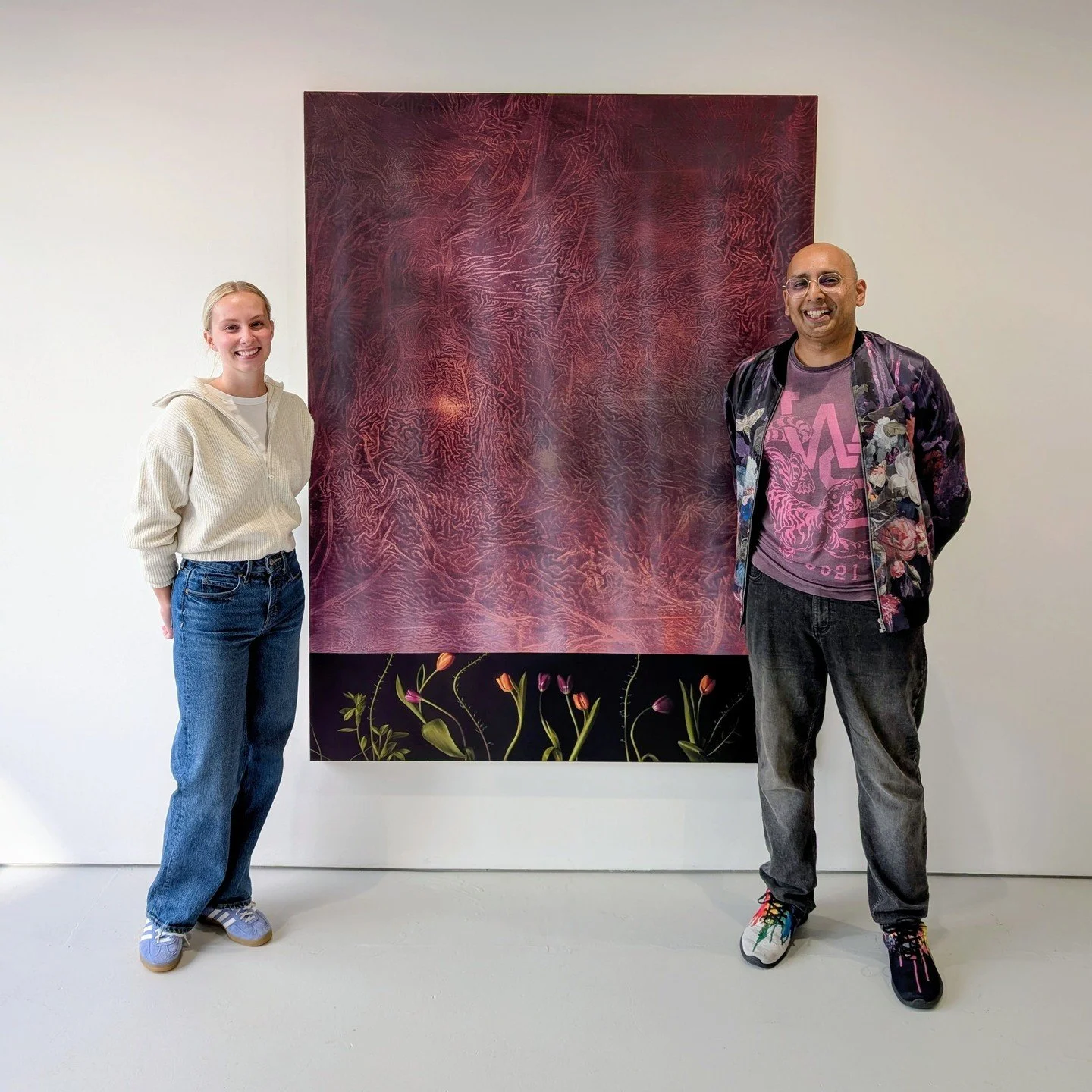 We&rsquo;re always intrigued by what&rsquo;s just out of sight, concealed by a sheet or cloth. Danielle Fretwell ignites our curiosity by covering large sections of her paintings, leaving us to wonder what&rsquo;s underneath. She completes the illusi