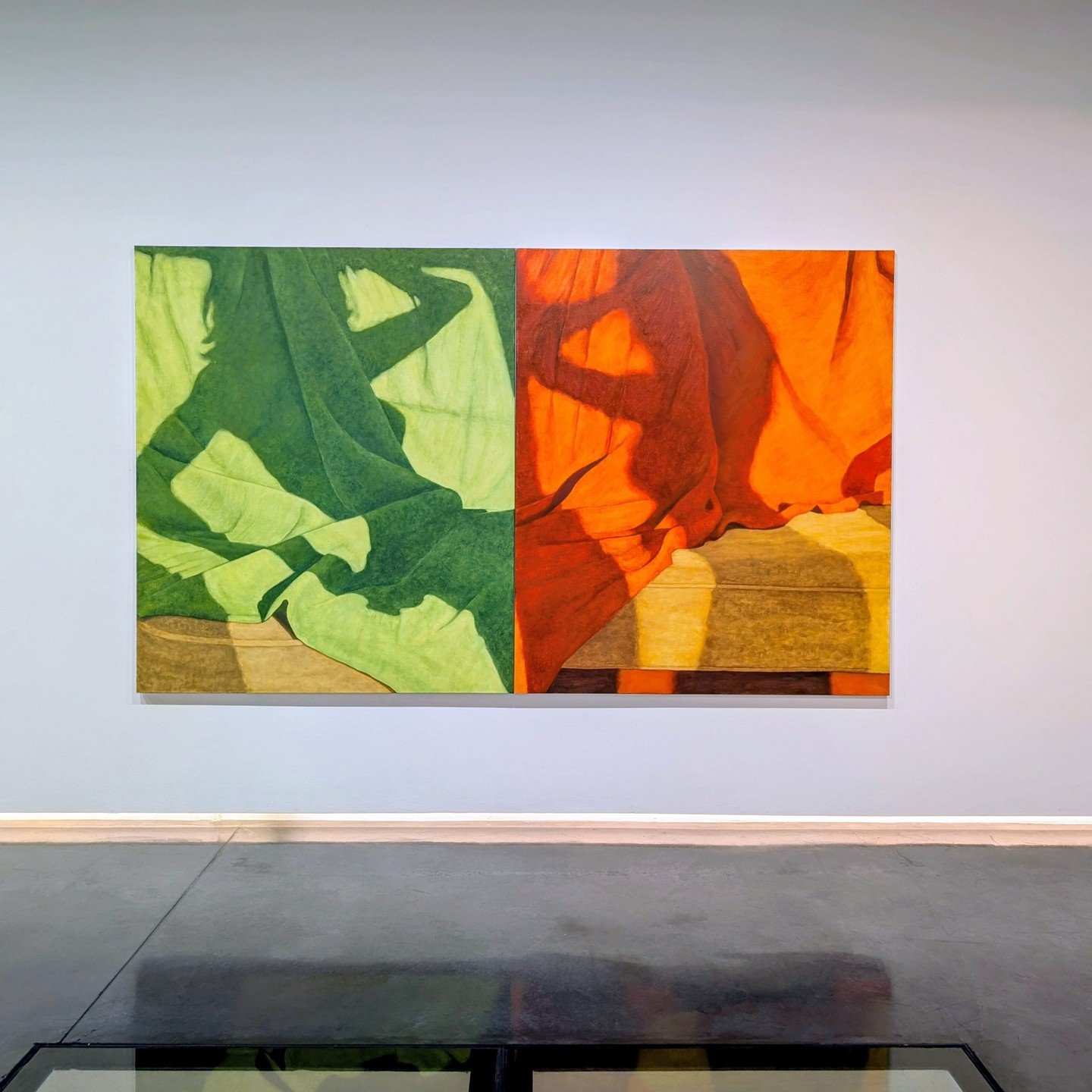 What can we tell from a person&rsquo;s shadow? We only see the silhouettes of these individuals so we must build our narrative based on these, and make assumptions without ever seeing the bodies these shadows belong to. They are sumptuous paintings a