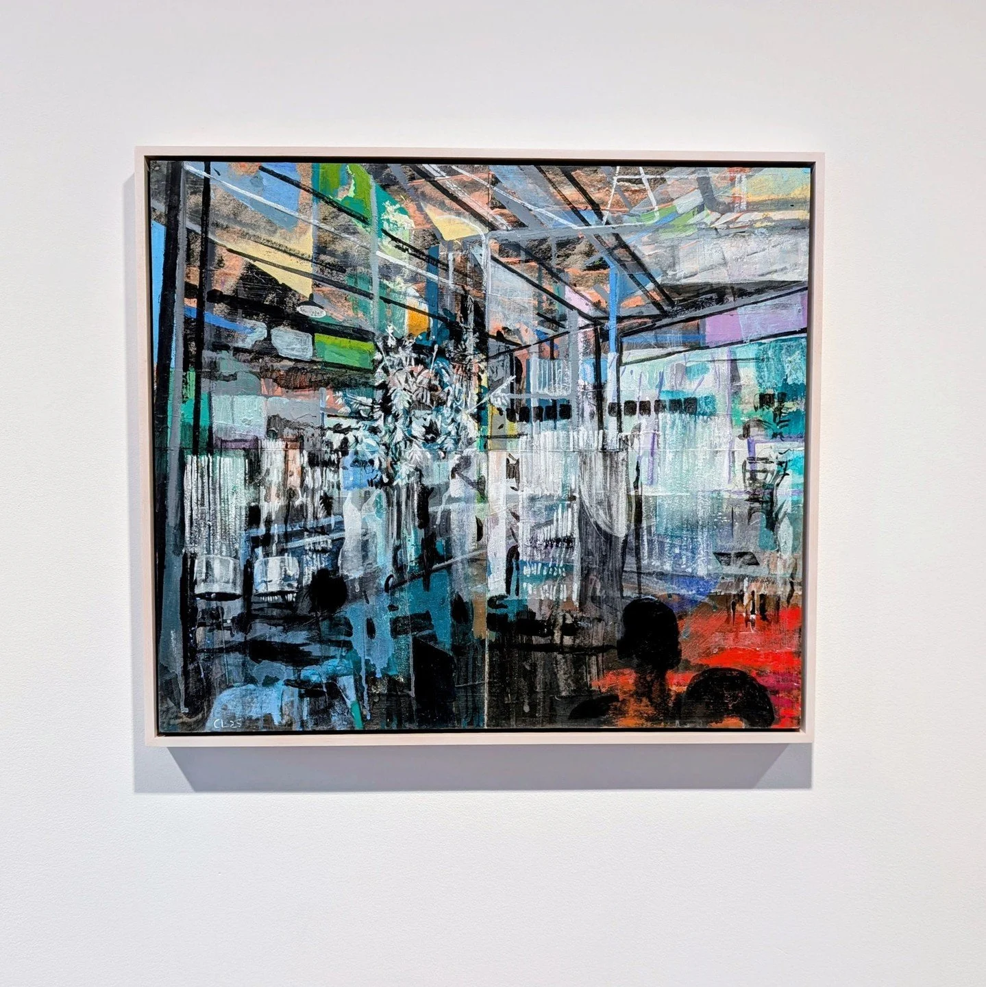 These are some great paintings of the Trinidadian landscape and the legacies of past remnants, whether discarded oil drums or agricultural equipment. I&rsquo;m a big fan of this artist's painting style, and it had me thinking of Peter Doig, which mad