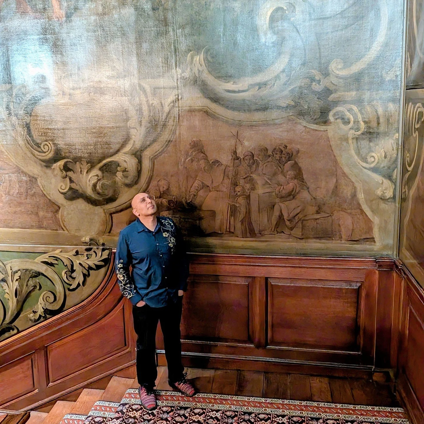 Thank you to @BartsNorthWing and @YPALondon for a tour of the Hogarth Stair and the Great Hall, which have reopened after a year of repair, restoration, and conservation. It&rsquo;s free to visit and open Mondays, Tuesdays and the first Sunday of eve