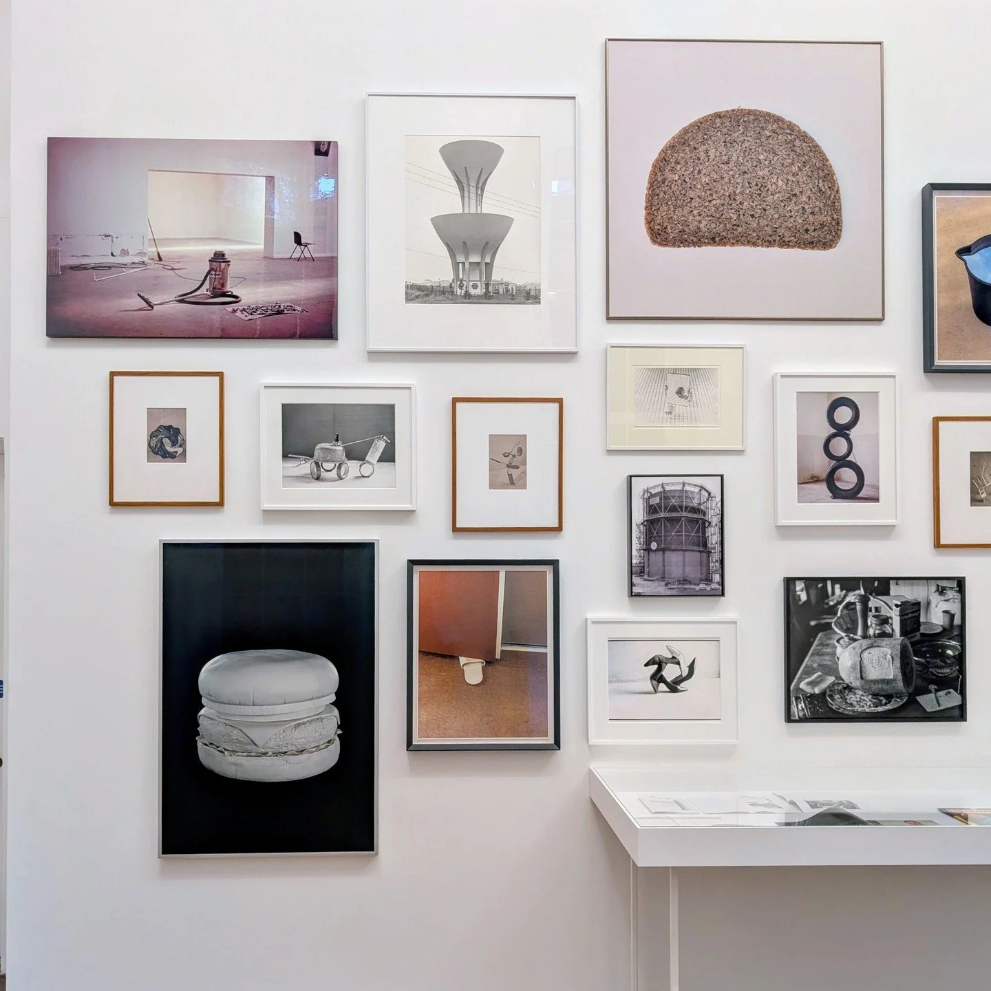 Sprueth Magers is getting playful with photography (until 31st January, free). Thomas Ruff flops over furniture, John Smith creates commentary on old footage of people on a stretch of road, and dozens more works in this show show how photography and 