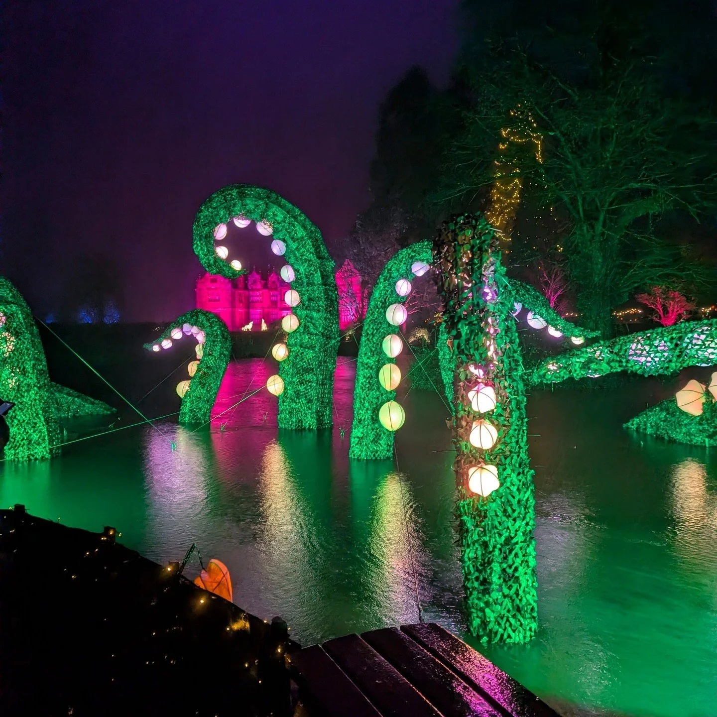 It often feels like winter light trails are everywhere. Christmas at Kew tickets are released in February, and usually some dates sell out then. Kew&rsquo;s sister site, Wakehurst, hosts Glow Wild, and I go every year (until 3rd Jan, ticketed). Here 