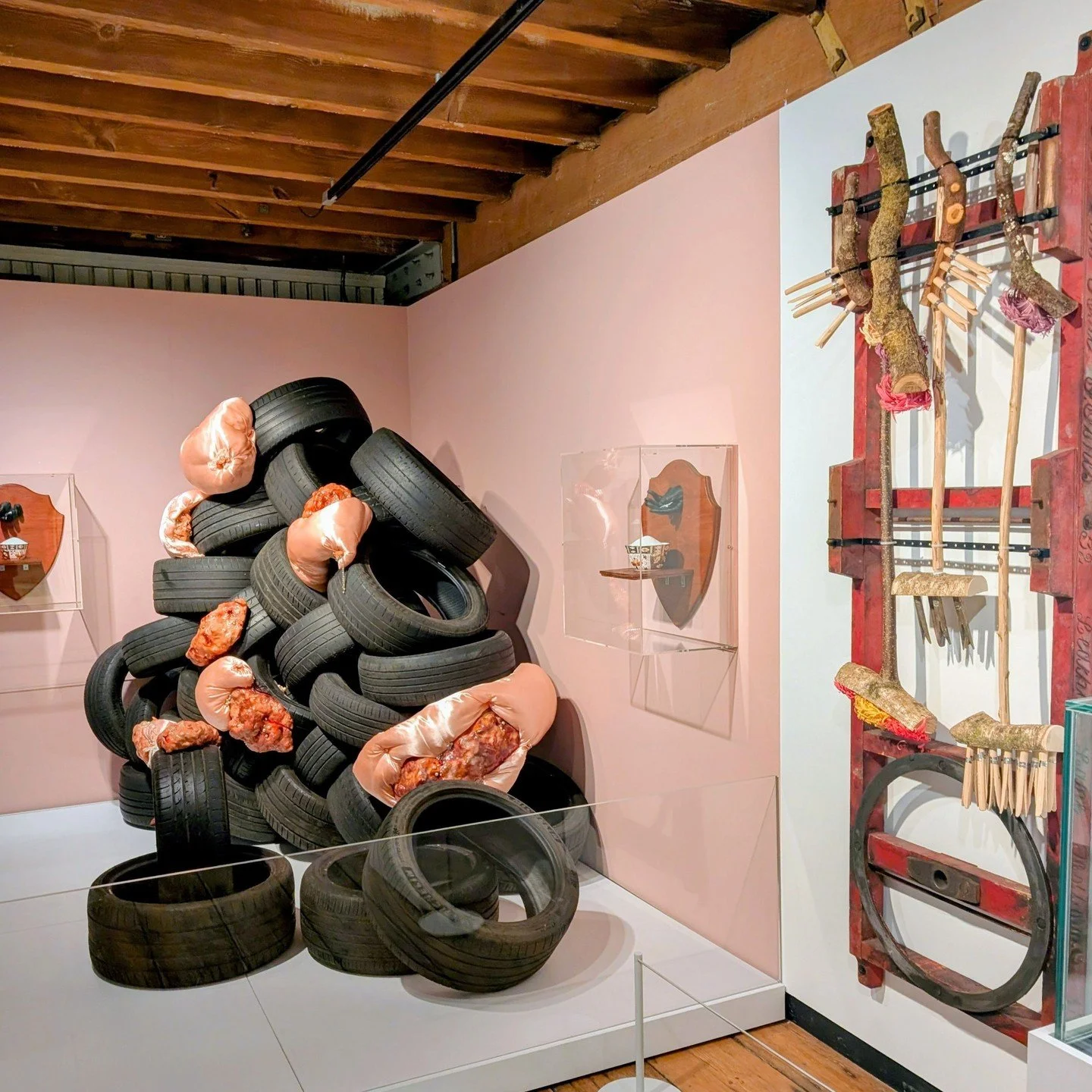 There&rsquo;s a powerful one-room display at the London Museum, Docklands, on Romani art (until 31st January, free). It features works by three artists of Romani Heritage: Turner Prize nominee Delaine Le Bas, Corinna Eastwood, and Dan Turner - spanni