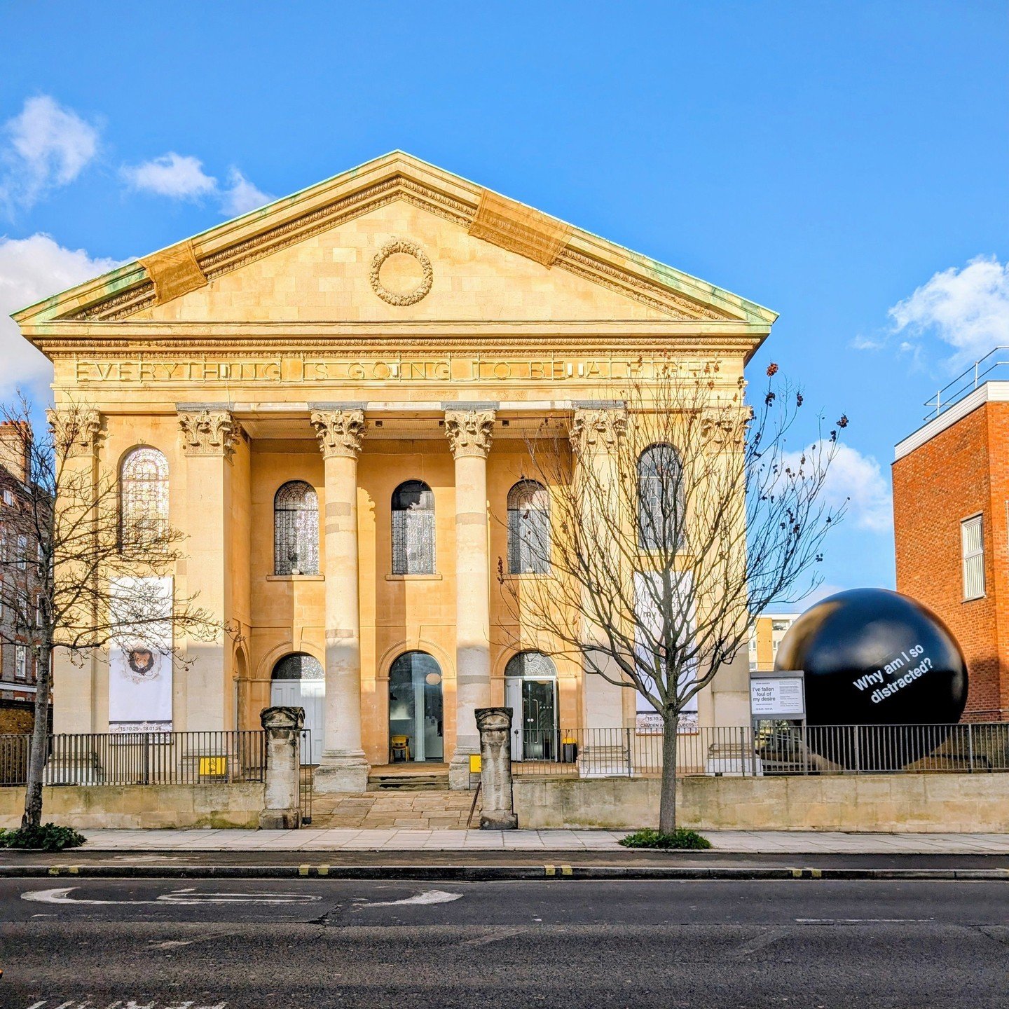 Walk past this grand building, and you&rsquo;ll see a giant black balloon asking why am I so distracted? Or you may not, if you&rsquo;re deep in your phone, despite it being so obvious. There&rsquo;s social commentary and humour throughout Ryan Gande