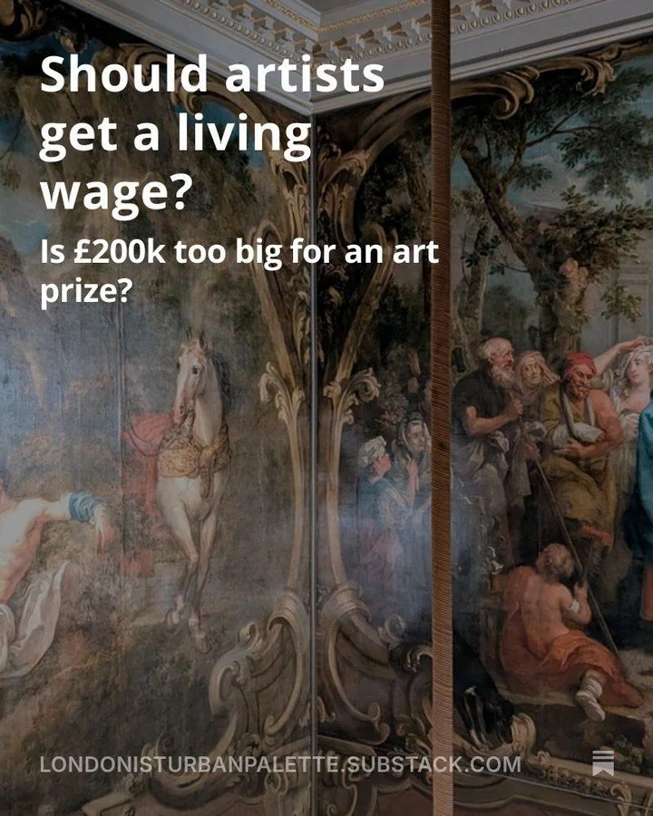In my latest Diary of a London Art Critic:

- Should artists get a living wage?
- Is &pound;200k too much for an art prize?
- Death in Norwich: Two contemporary masterpieces 
- I say Aloha to the first major exhibition of the year
- Did you know that