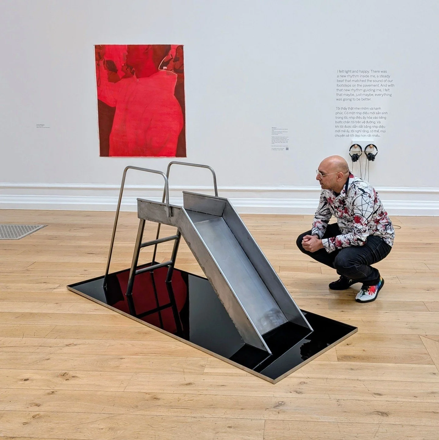 This annual exhibition features some of the most exciting emerging artists in the UK, including recent graduates, and it's been running for over 75 years. This year's exhibition includes Makiko Harris, who transforms symbols of femininity into powerf