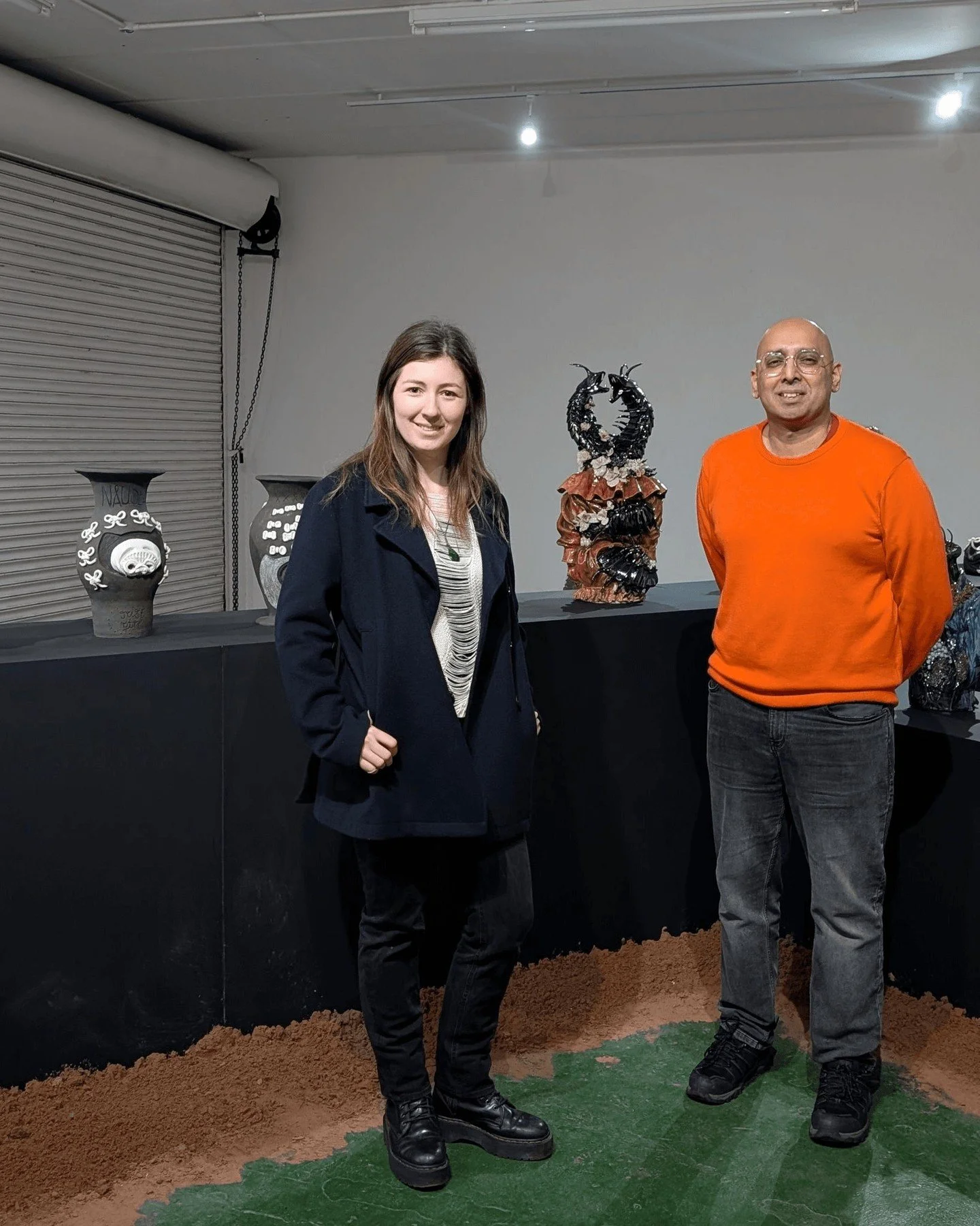 This show brings together two sculptors reflecting on different aspects of iconography. Cas Campbell combines human and animal elements to represent historic queer women who recognised that we aren&rsquo;t so separate from nature, whether through a p