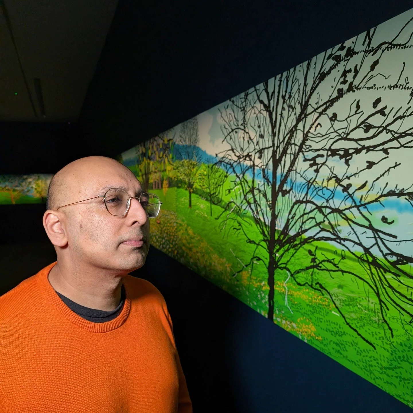 Octogenarian David Hockney isn't letting age get in the way of his prolific output. We've only just had a Hockney exhibition, and here comes another, which includes a new body of work comprising five still lifes and five portraits depicting members o