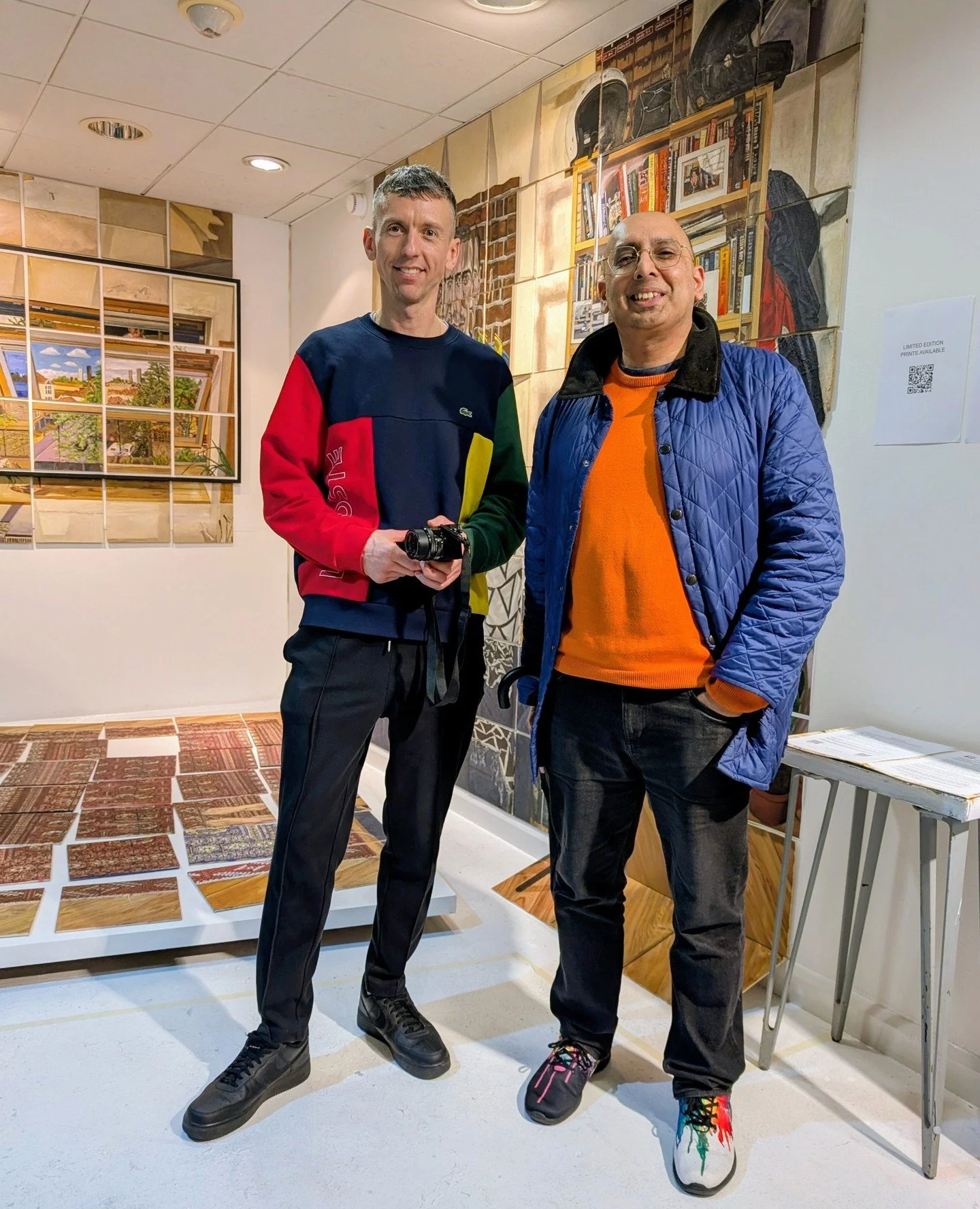 How much do we observe the space we live in? Rod Kitson has been recreating his flat through paintings, one square foot at a time. Each painting is completed in a day and reflects what the flat looked like at the time, so as we move from one piece to