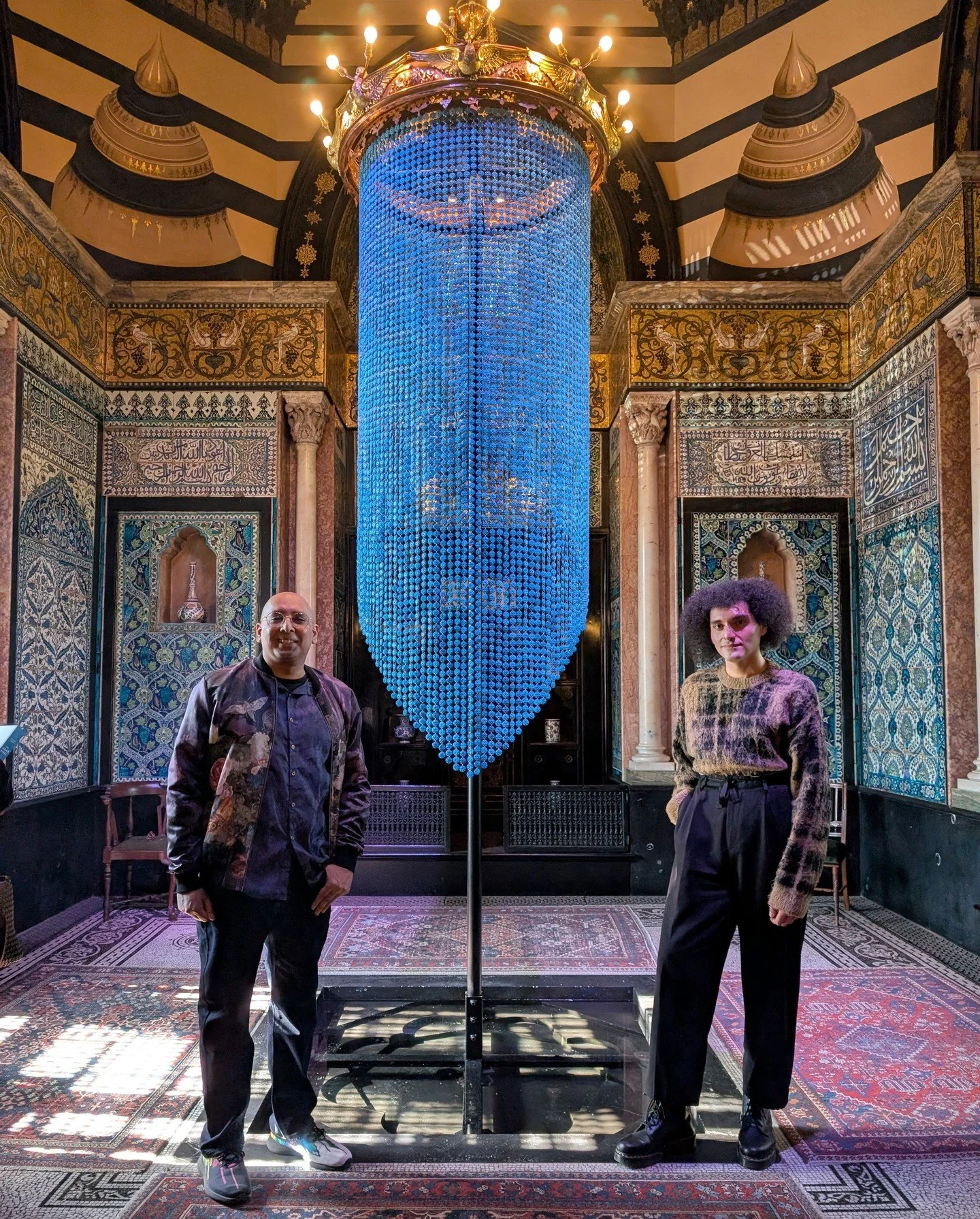 If you've ever been to Leighton House, you'll have been wowed by the Arab Hall at its heart, with stunning blue tiles surrounding a central fountain. Now we're invited to look back on how it was created, its vision, and the elaborate tiles and works 