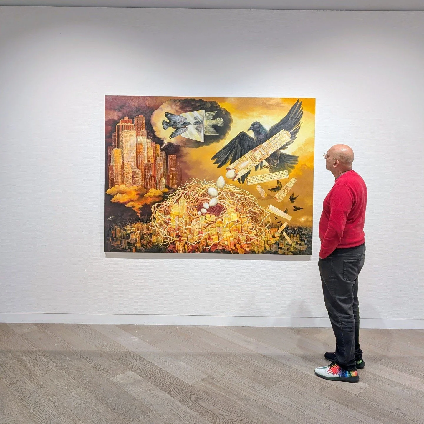 Curated by Maria Hinel, this exhibition asks us to reconsider how we treat, respect and value animal life. Tiziana Pers sells plates, and you must sign a contract stating you will never eat meat or fish from them. Amalia Pica has cast her own hands, 