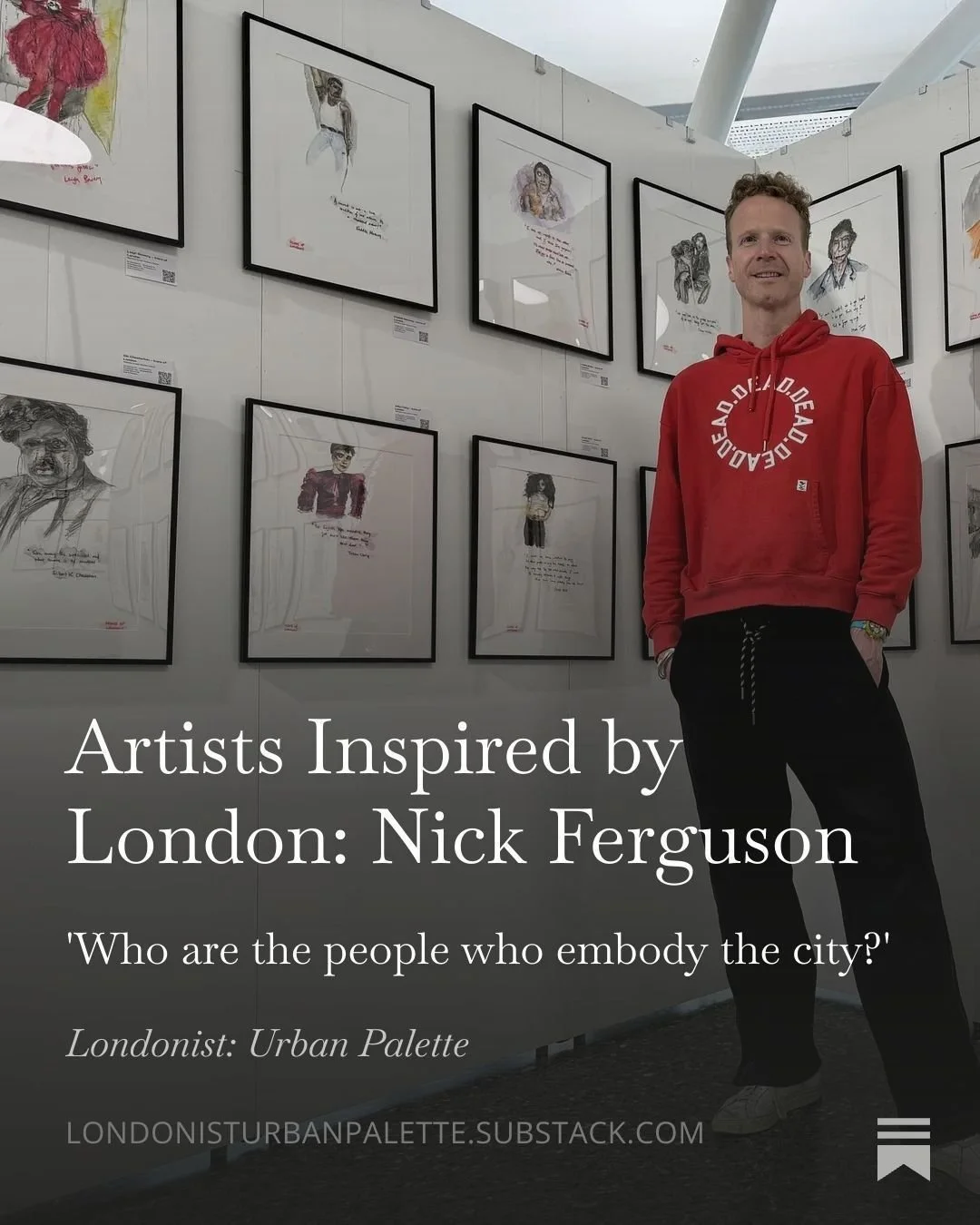 As part of my latest series on artists inspired by London, I spoke to Nick Ferguson, whose new series of works is inspired by London&rsquo;s icons. It&rsquo;s currently on view at the Mile End Art Pavilion in East London as part of &lsquo;The Experie