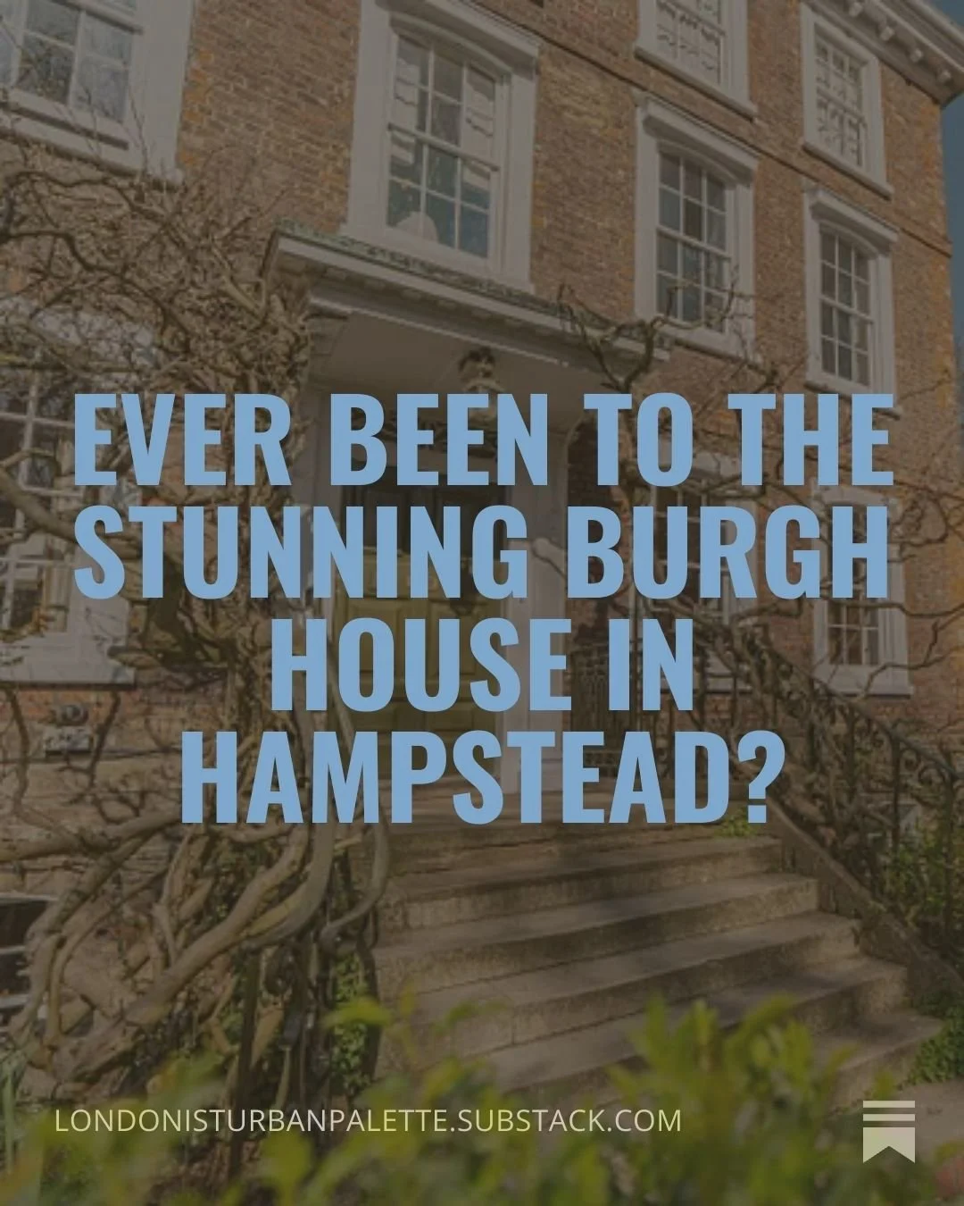 Ever been to the stunning Burgh House? It's a Grade I listed Queen Anne House dating back to 1704 and situated in Hampstead, North London. 

I spoke to the new director Moira Lascelles about past and upcoming exhibitions, the history of the house and