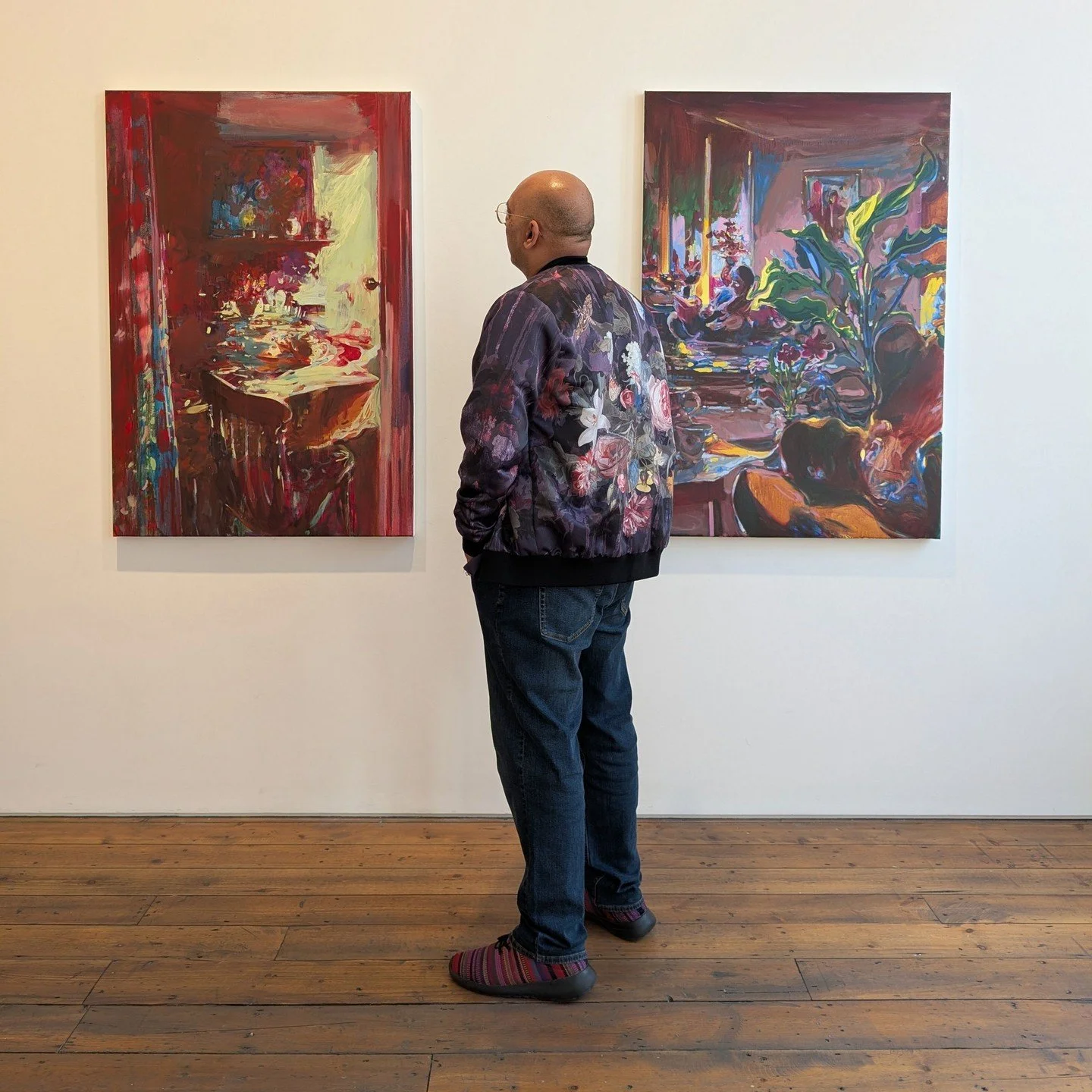 Whether it be a bunch of flowers or light filtering across a table, these works capture the memory of a domestic moment, with each scene a composite of moments the artist has observed. Being a mother of two young children means she&rsquo;s nostalgic 