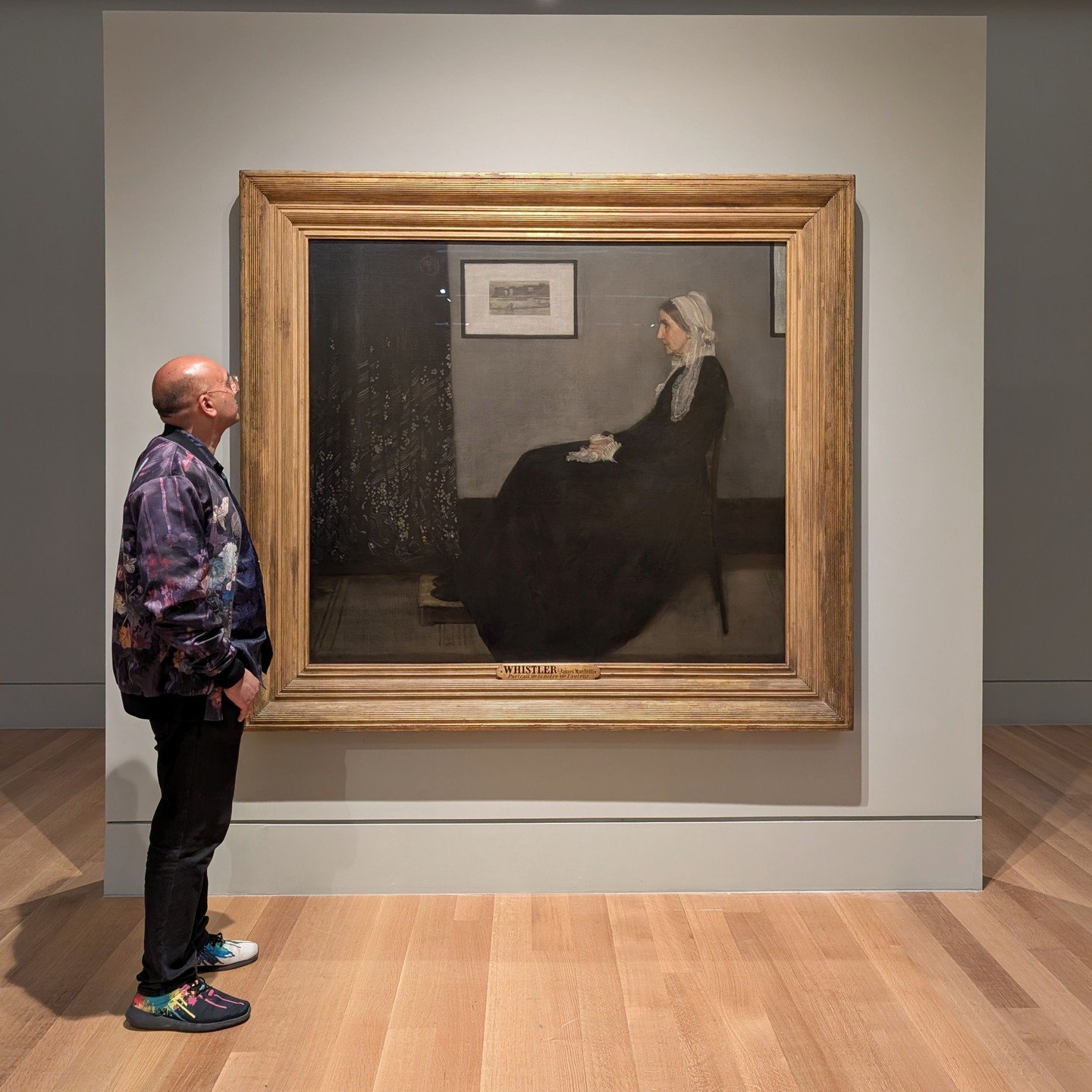 Who remembers this painting from Mr Bean? 

Now we all have a chance to see the work in person... Tate Britain has just opened an exhibition about the US-born painter James McNeill Whistler, who made his career largely in London (until 27th September