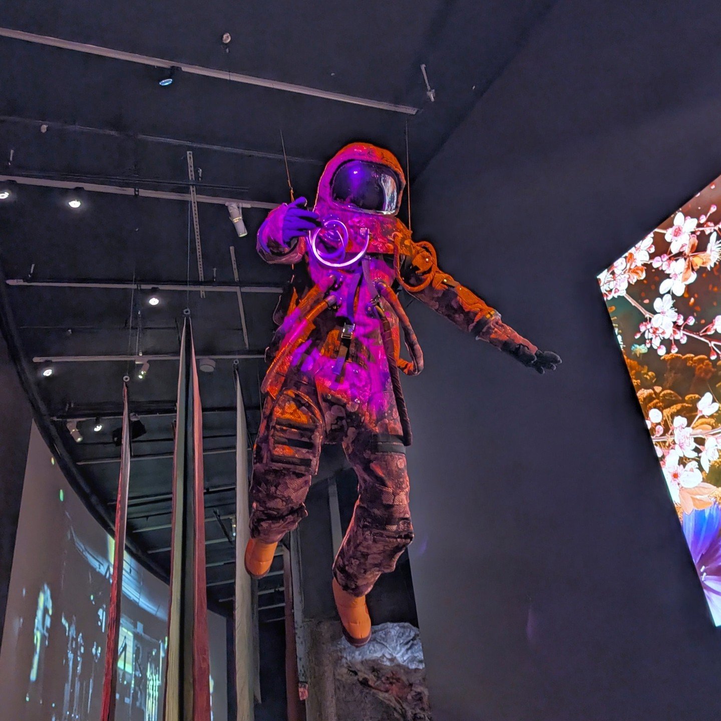 Imagine what the future of humanity could look like, and the challenges and adventures to come. That's what Liam Young wants us to consider through his immersive exhibition, which includes films, audio stories, tapestries, soundscapes and costumes. H