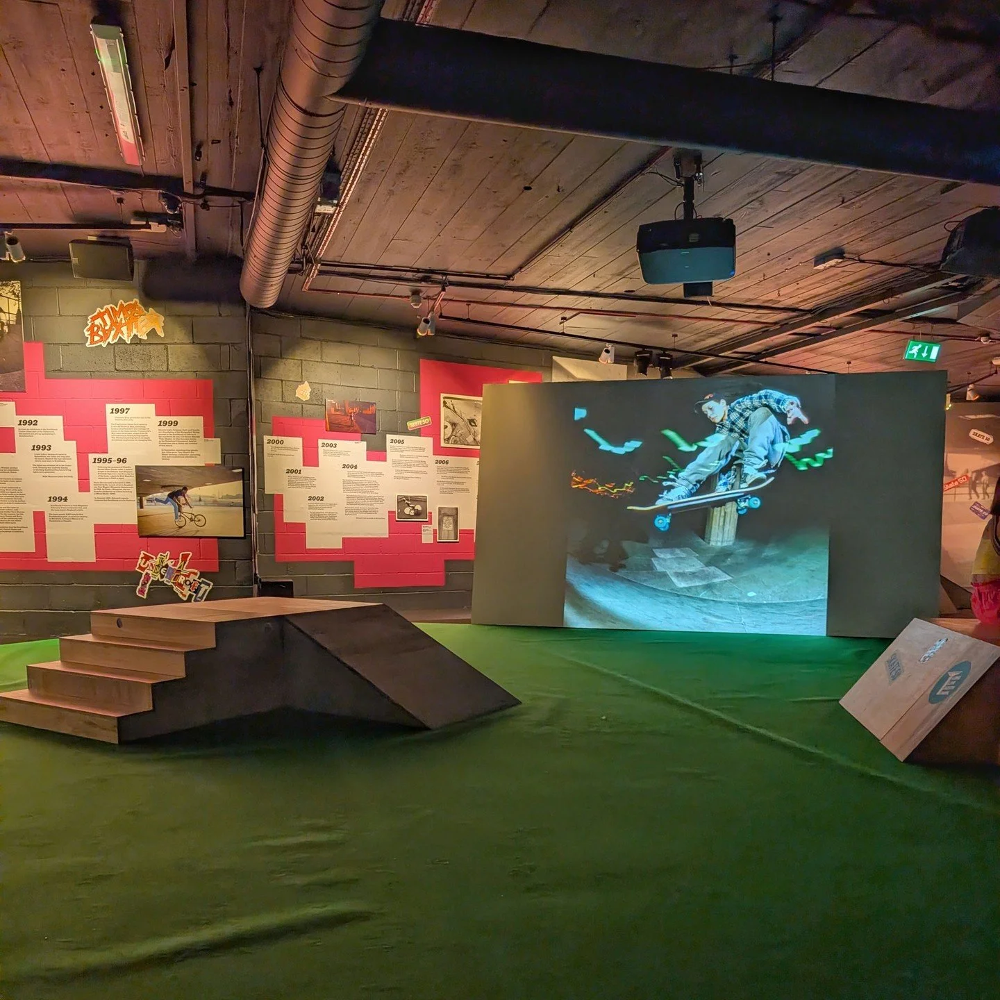 The Southbank's diagetic soundtrack is the clatter of skateboards as they grind, kickflip and ollie in the Undercroft Skate Space, considered by many to be the birthplace of British skateboarding. This exhibition celebrates 50 years of skateboarders 