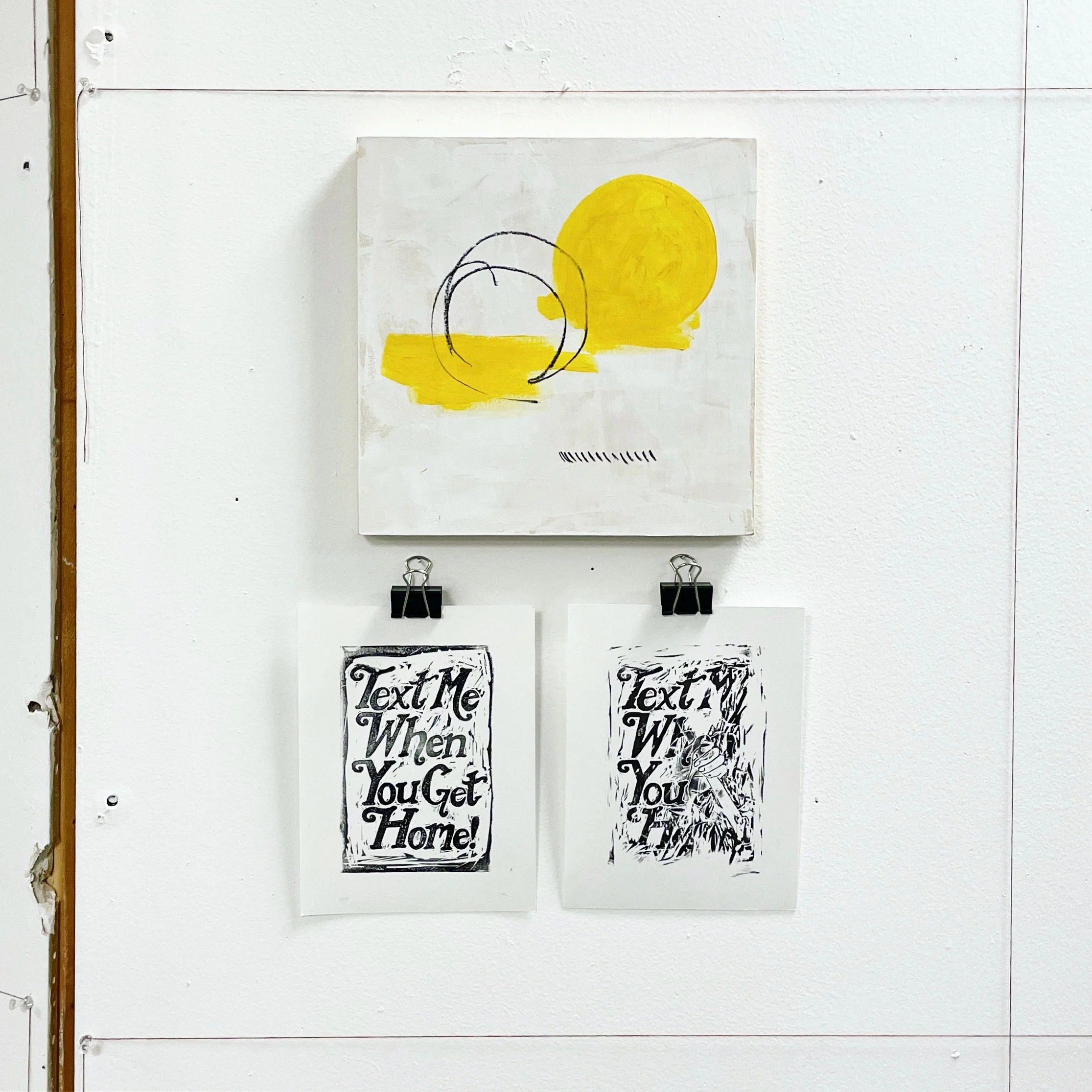 “off the wall” show at Hole in the Sky