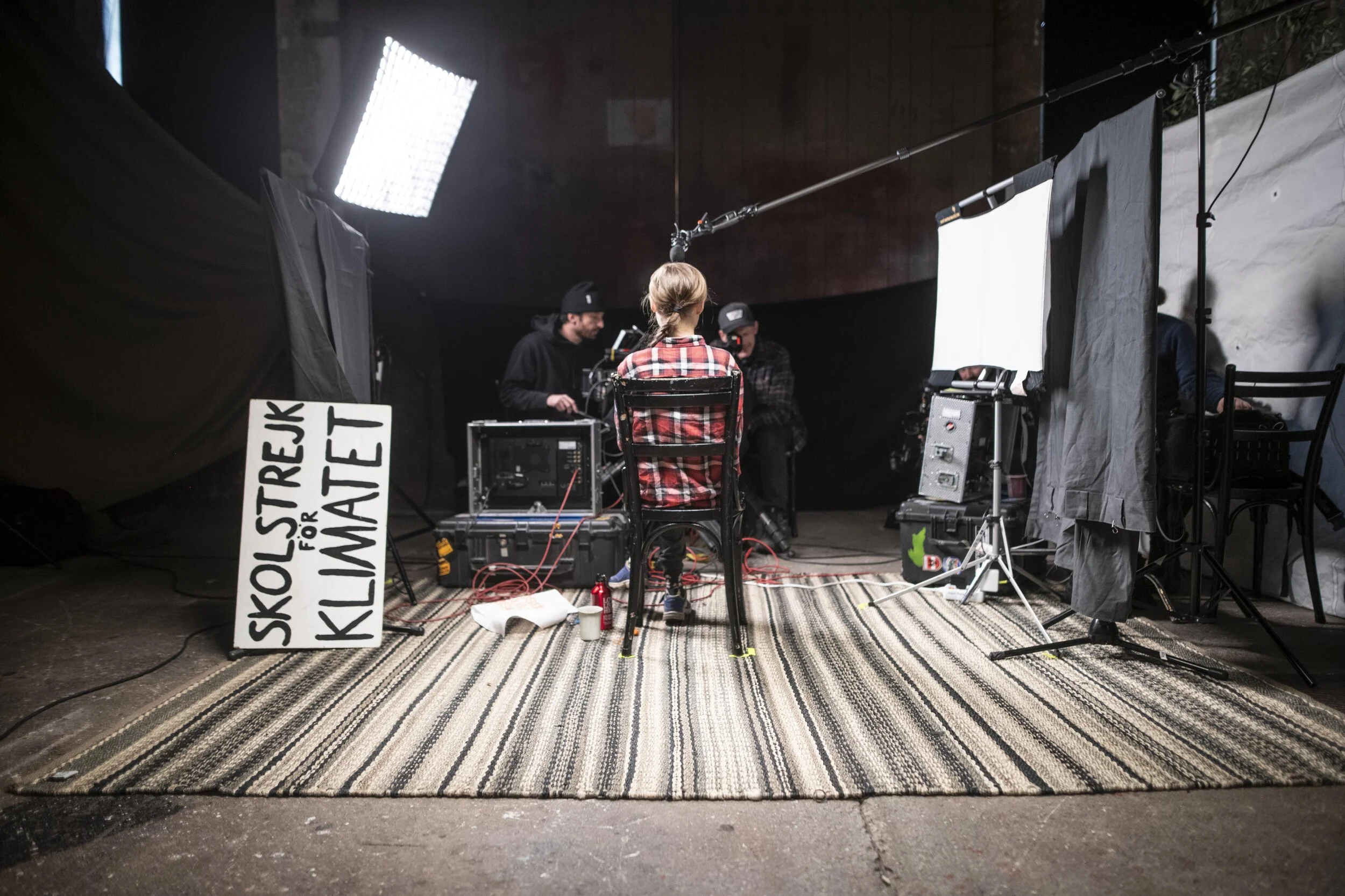 Greta Thunberg documentary crew