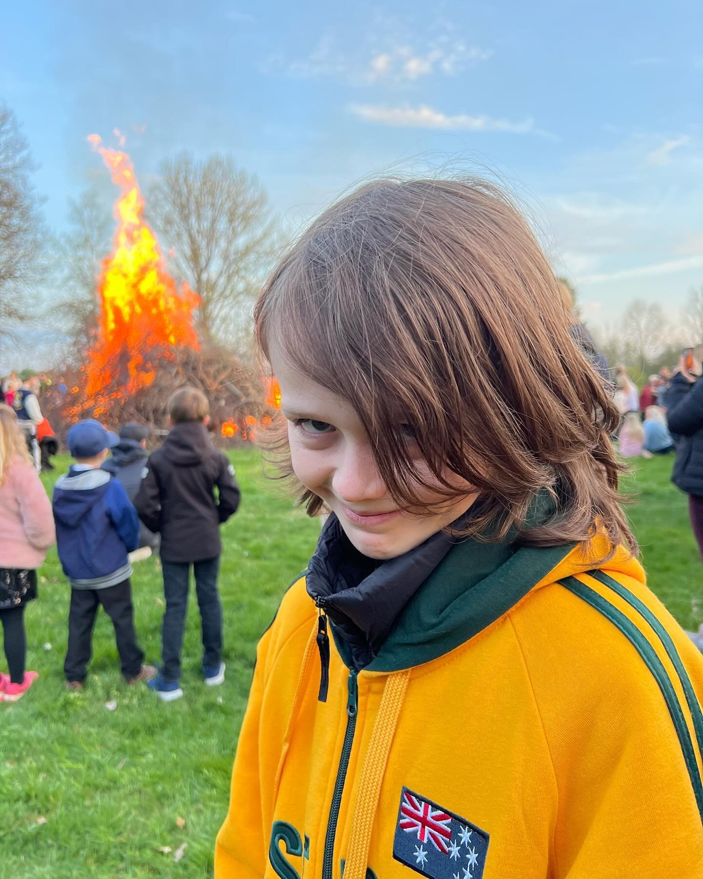Made it home tonight for the Valborg bonfire. Spring is here! And fire is so mesmerizing. 

#disasterboy #valborg #bonfire