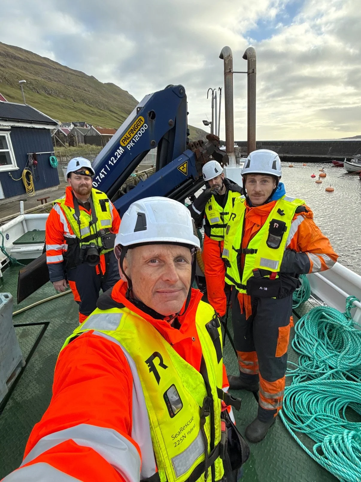 Faroe Islands wrapped! Good job everyone.