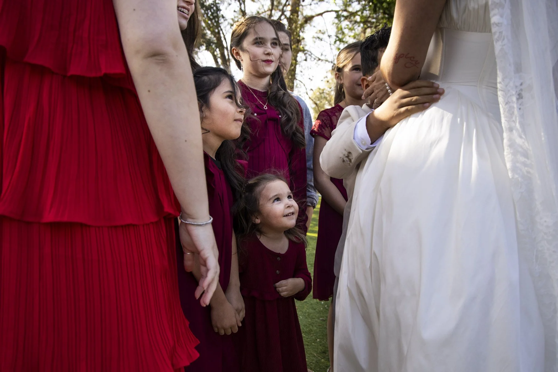 Admiring-the-bride