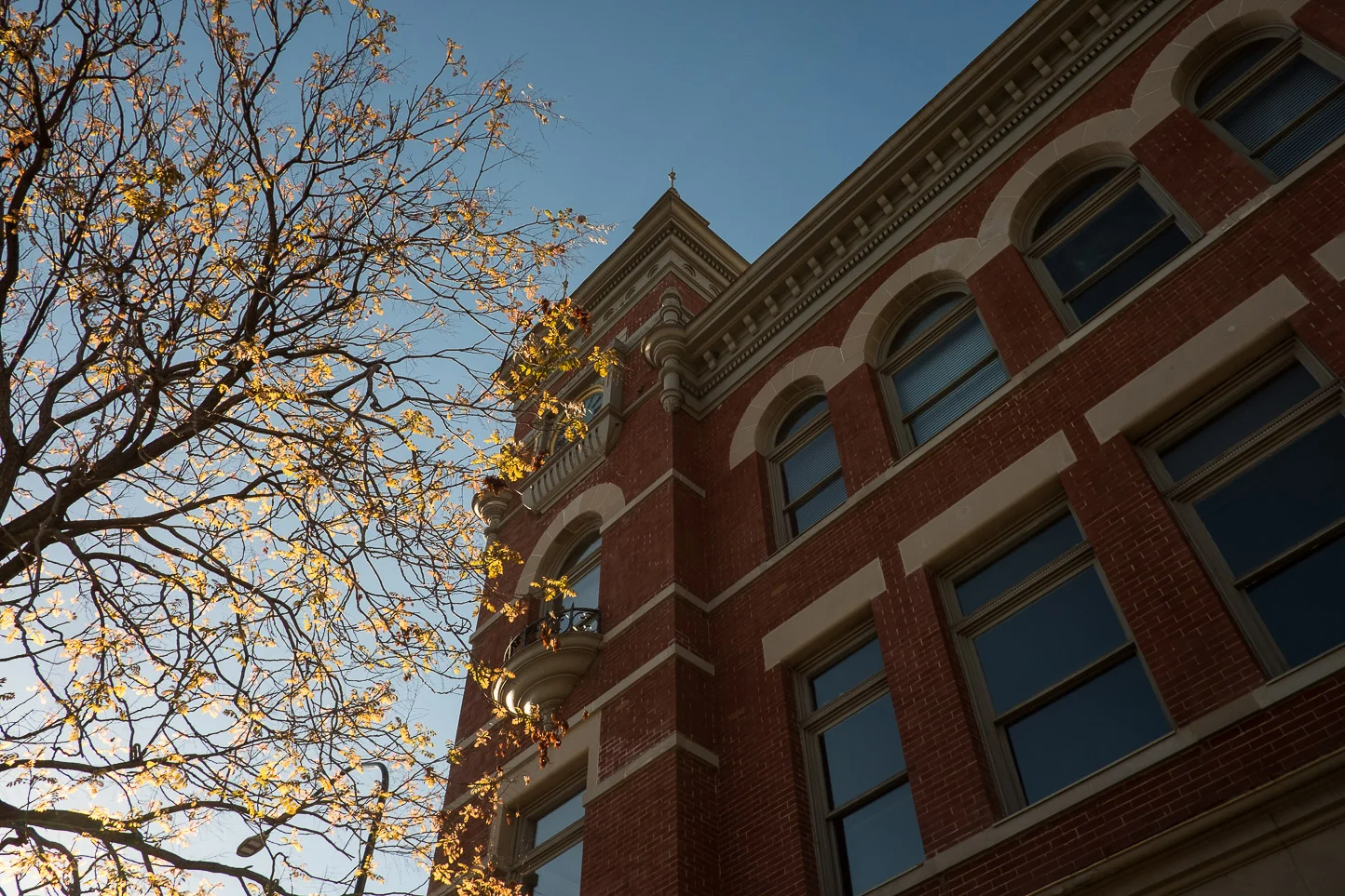The Knight-Block Building in downtown Provo, home of Justin Hackworth Photography since 2007. 
