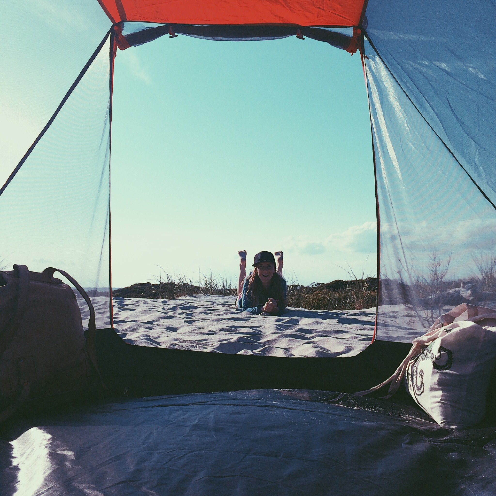 Camping in Fire Island, Summer 2015