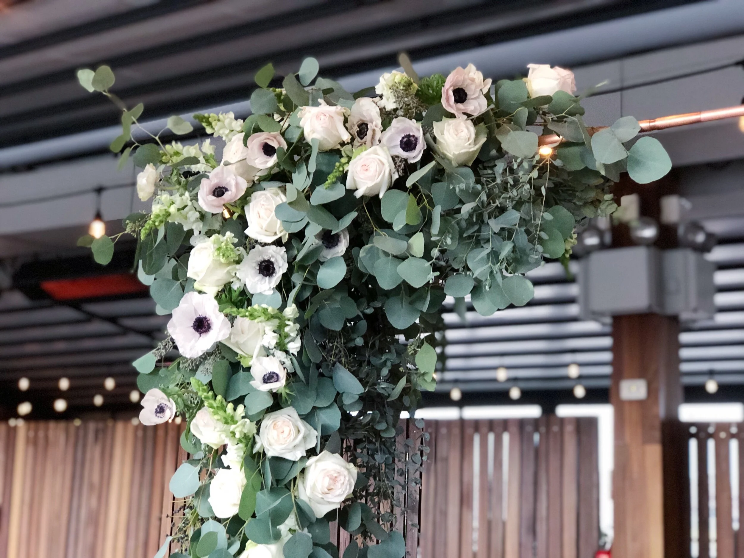 Box House Hotel Wedding Arch