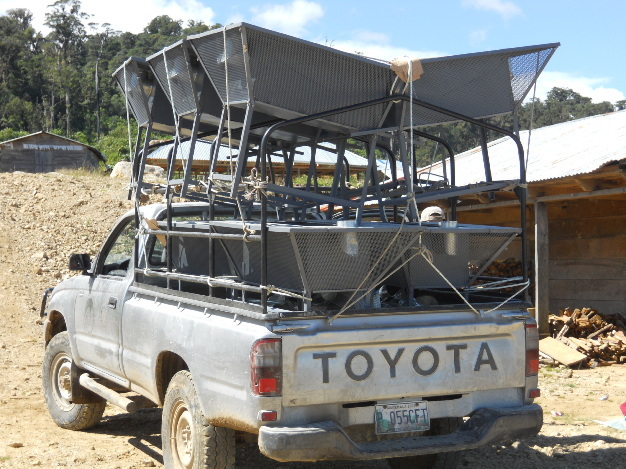 The team also raised enough money for extra stoves to be installed later.