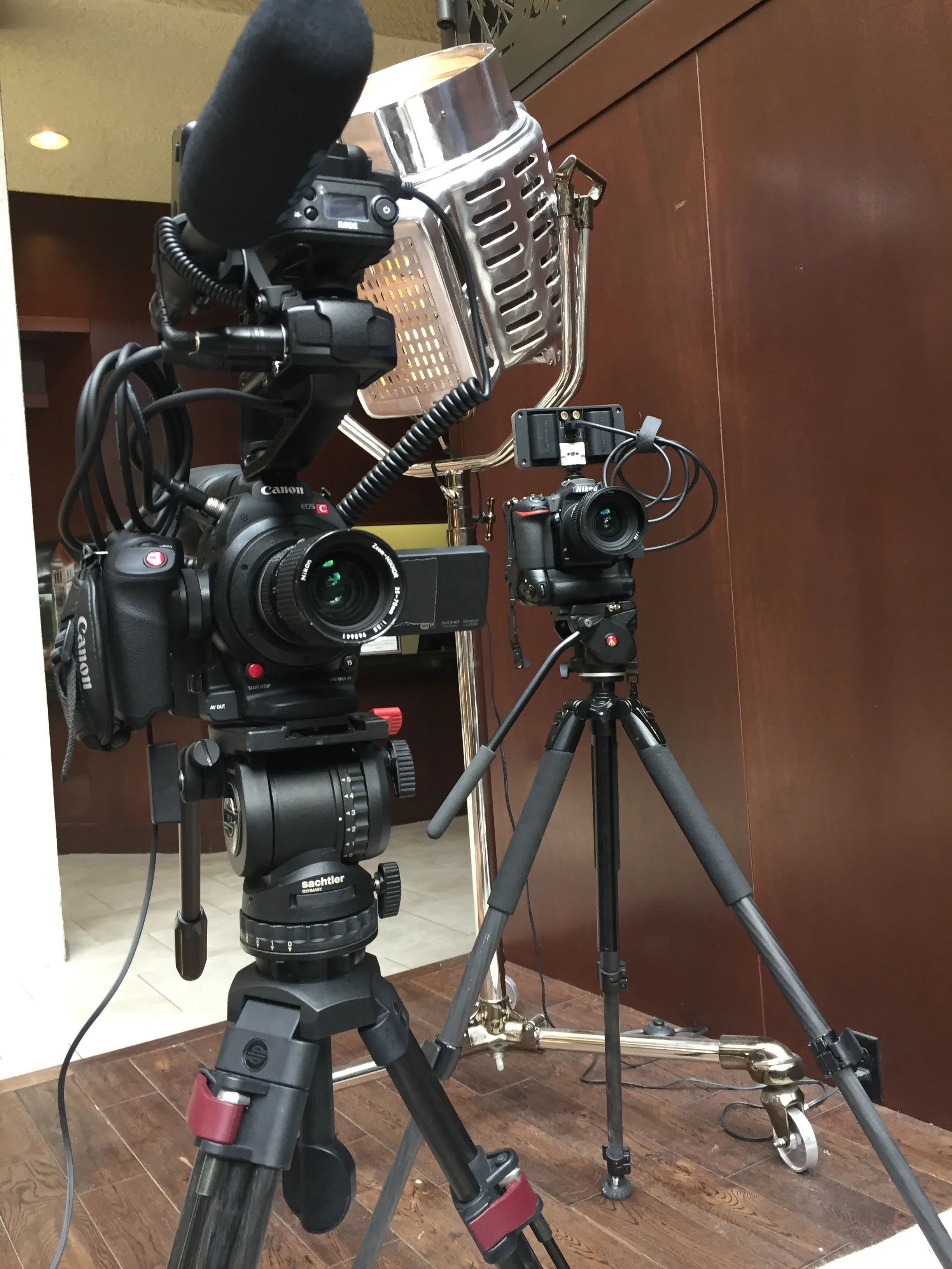 Interview set up