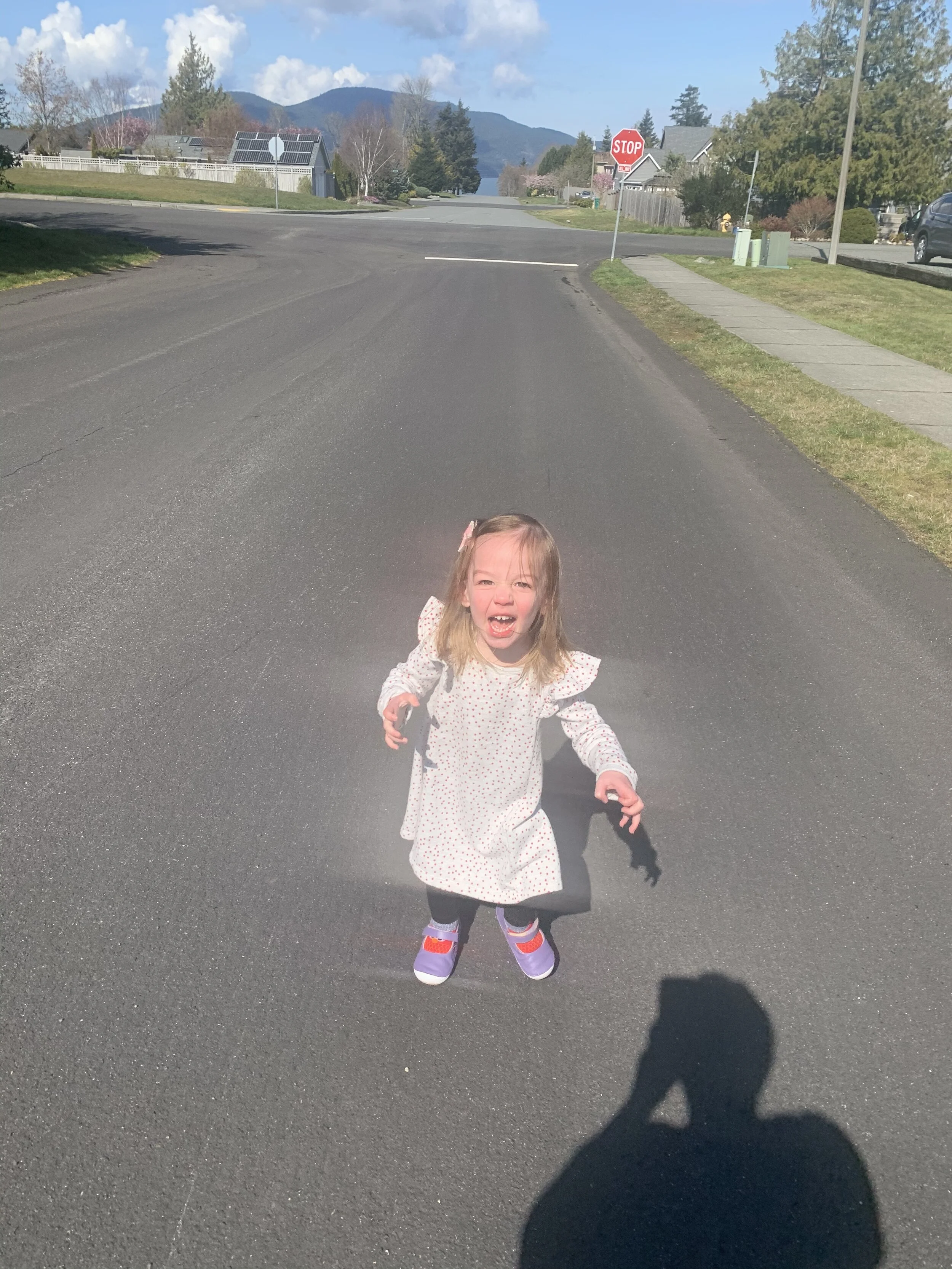 Hensley being adorable and silly!