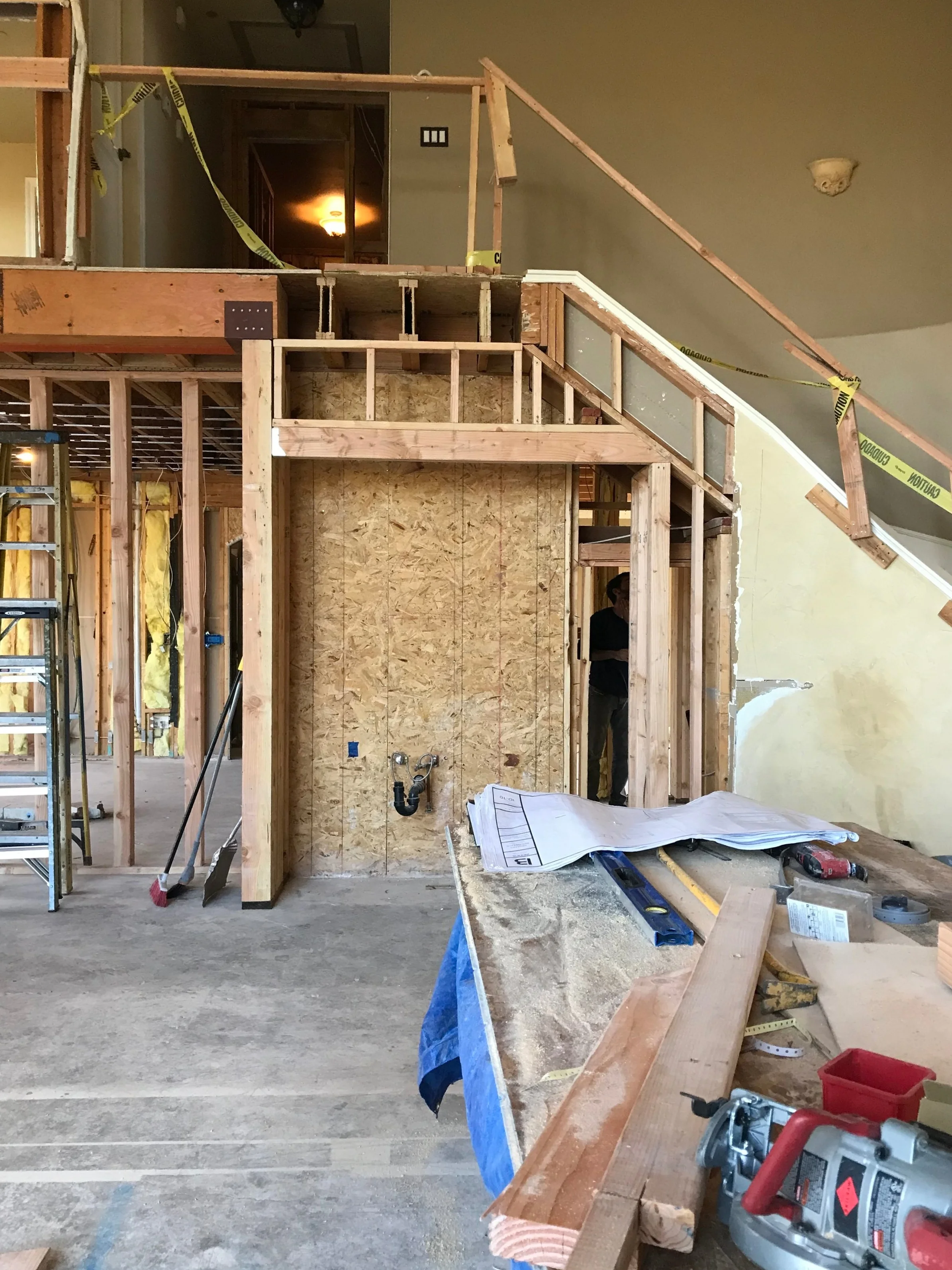 Staircase: In Progress
