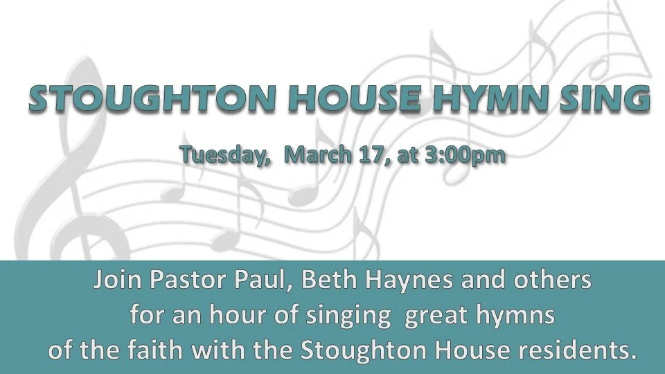 Stoughton House Hymn Sing 