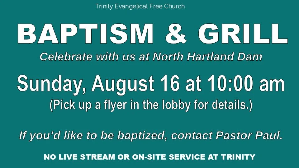 Baptism Service & Grill 2026
