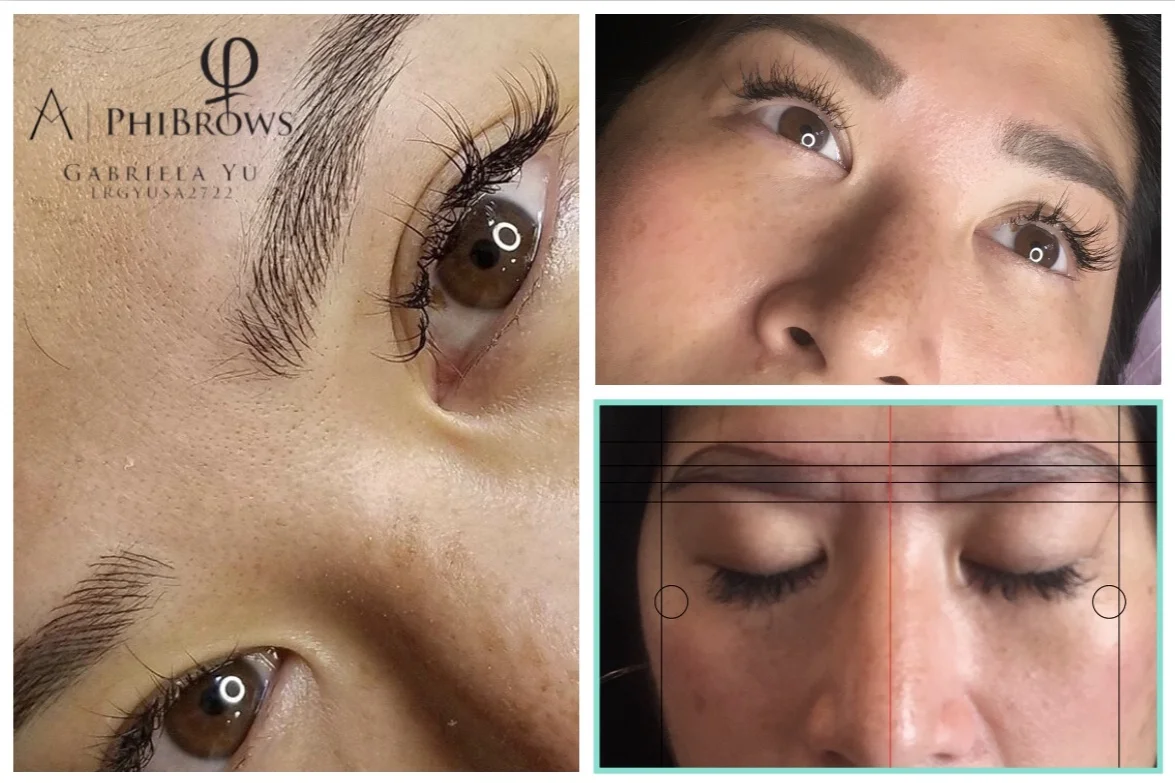 Microblading, also known as eyebrow embroidery or 3D brows, is a relatively new manual method for enhancing eyebrows. It is considered to be permanent makeup, as compared to the traditional hair stroke technique done by machine. It is done using a very fine blade to deposit pigment into the dermis. Because the color is closer to the surface, the strokes appear crisp and very fine. There is no spilling under the skin. The difference with this and ordinary permanent makeup is that microblading is not done by a machine. The pigment is manually placed into the skin. The microblading manual pen is equipped with sterile packaged blades. The blade glides with gentle pressure over the skin and causes fine cuts, as fine as a paper cut, leaving a trace that can hardly be distinguished from real hair. Depending on the drawing technique – of which we are experts – it creates an individual look perfect for your face and the style you are trying to achieve. Above all 3D, or HD, eyebrows absolutely do not appear as a tattoo. Microblading is ideal for anyone wanting to enhance the look of their eyebrows. The results are natural looking hair-like strokes, regardless of the amount of the hair you currently have. People suffering from alopecia, trichotillomania or any other condition that causes hair loss benefit greatly from microblading, as well as people who simply aren’t happy with their eyebrows.