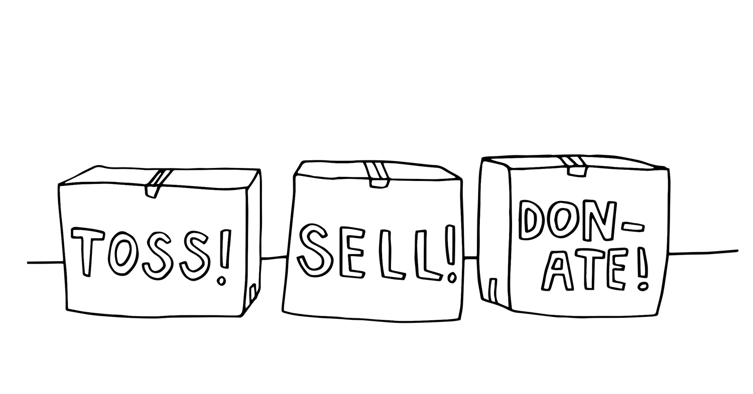 Get sorting. Art by Stacy Antoville
