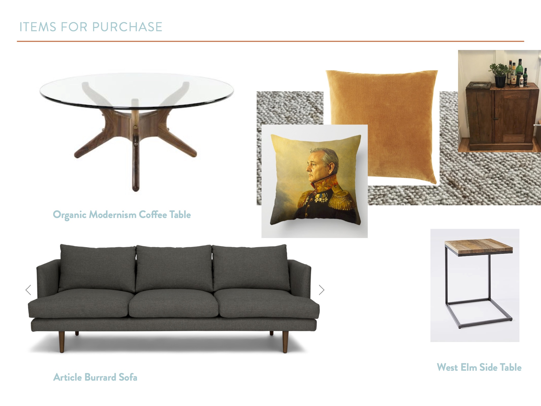 Shoppable Moodboard