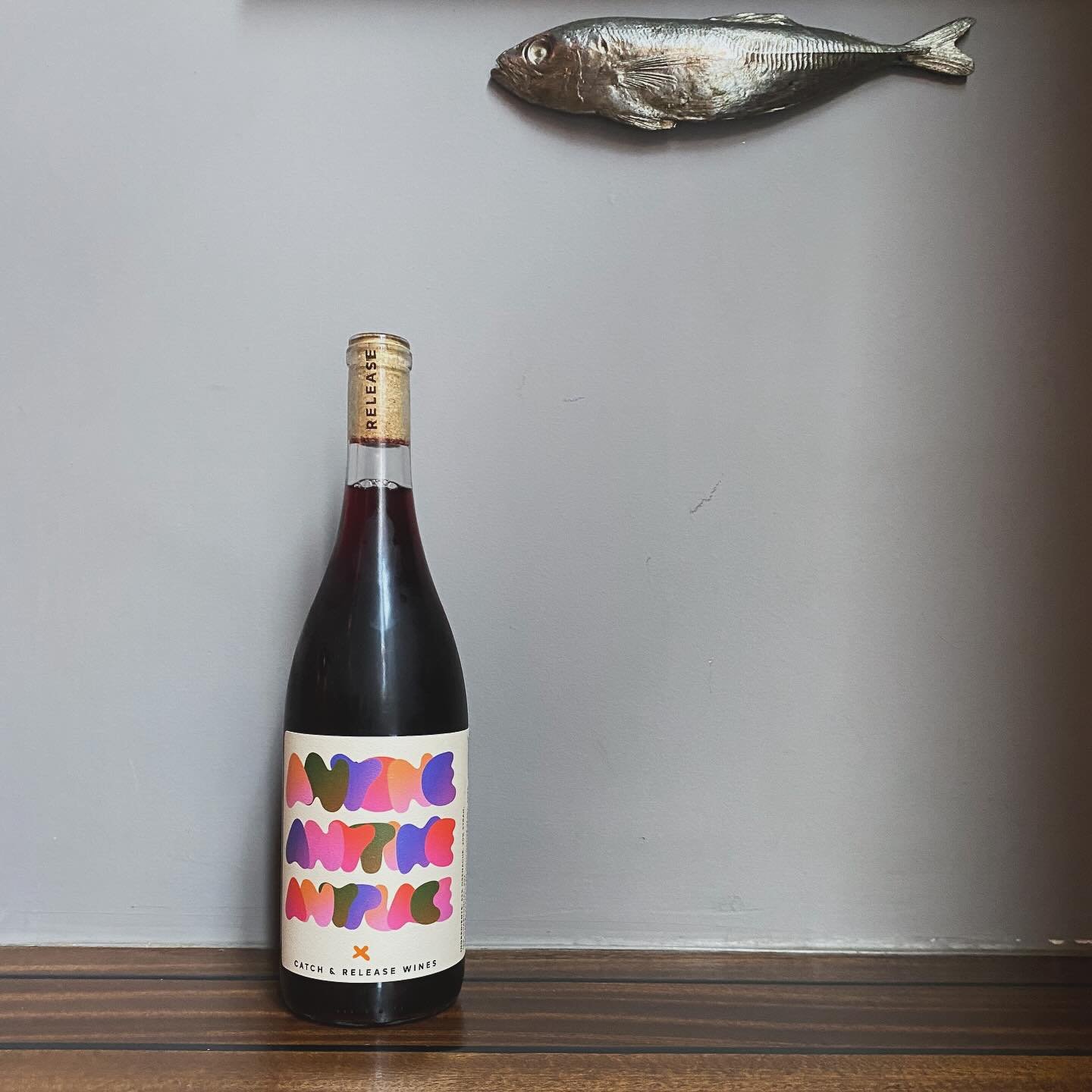 Anyone, Anytime, Anyplace ☝️How about You, Haley Henry, and Now? Our patio is OPEN and this chilled red blend from @catchandreleasewines of California is made for outdoor sipping. Or, you know&hellip; anywhere, anytime&hellip; you know the rest. #pat
