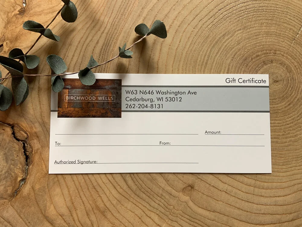 Gift Certificate