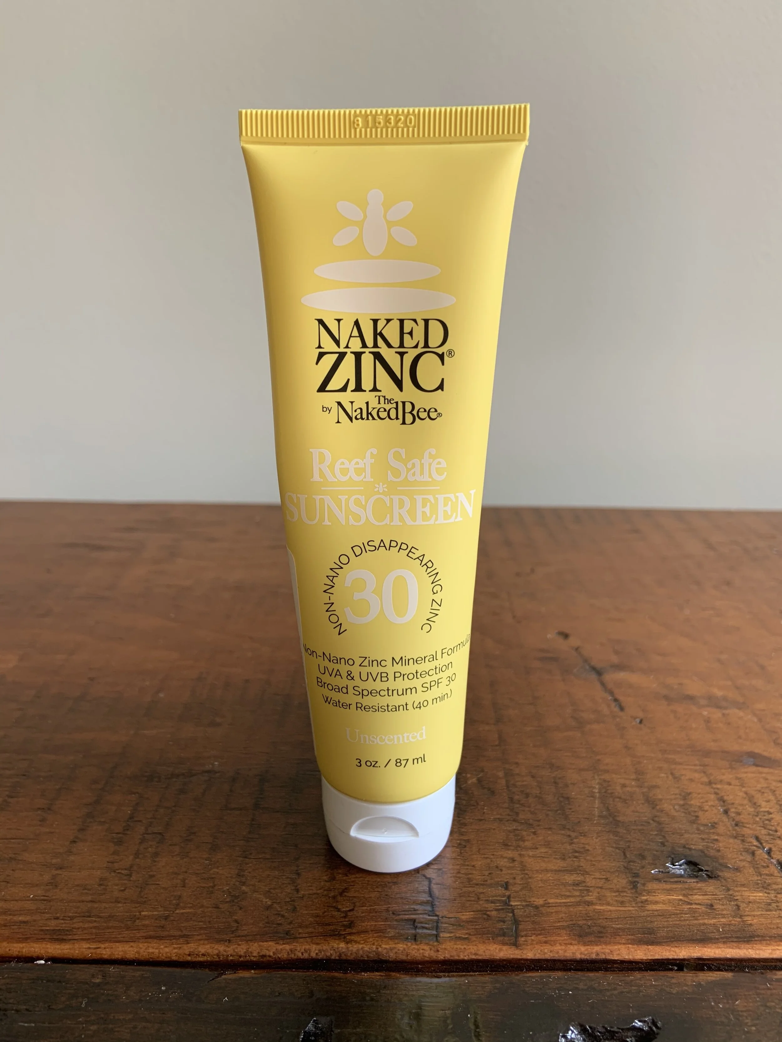 Naked Zinc Reef Safe Sunscreen 3oz