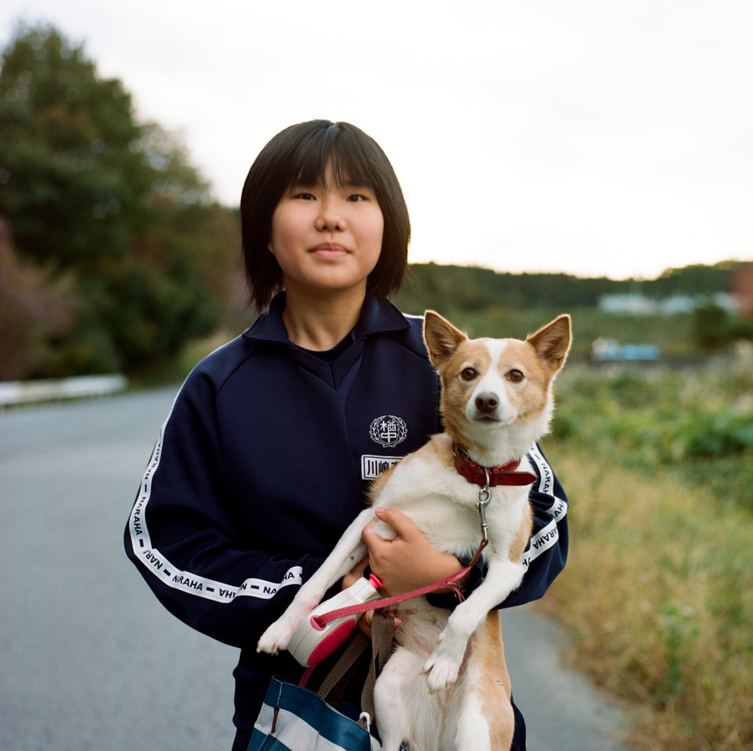 This 14 year old teenager is one of 45 young people living in the camp. She and her parents will not return to Naraha. 